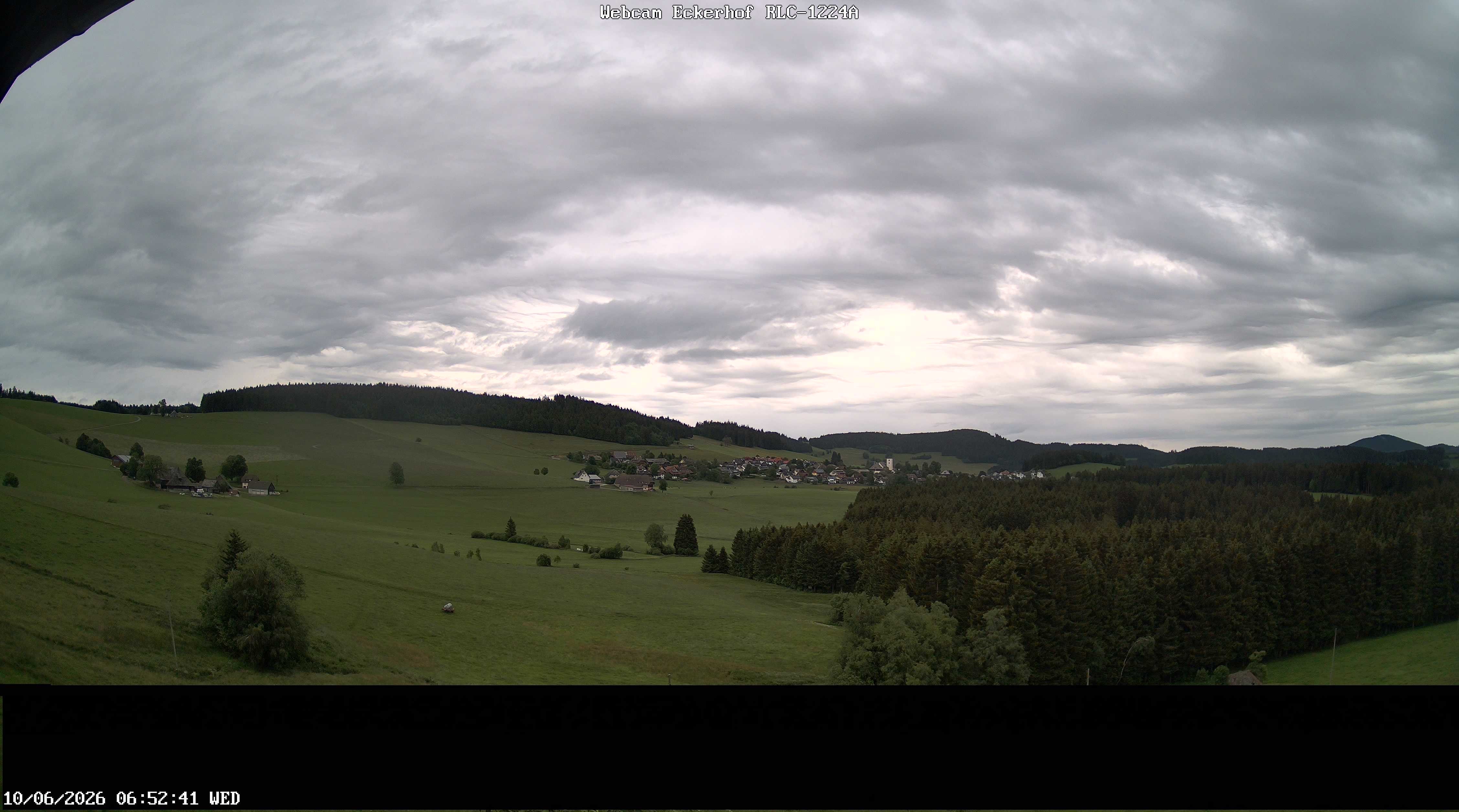 Archived image Webcam Breitnau (Black Forest)