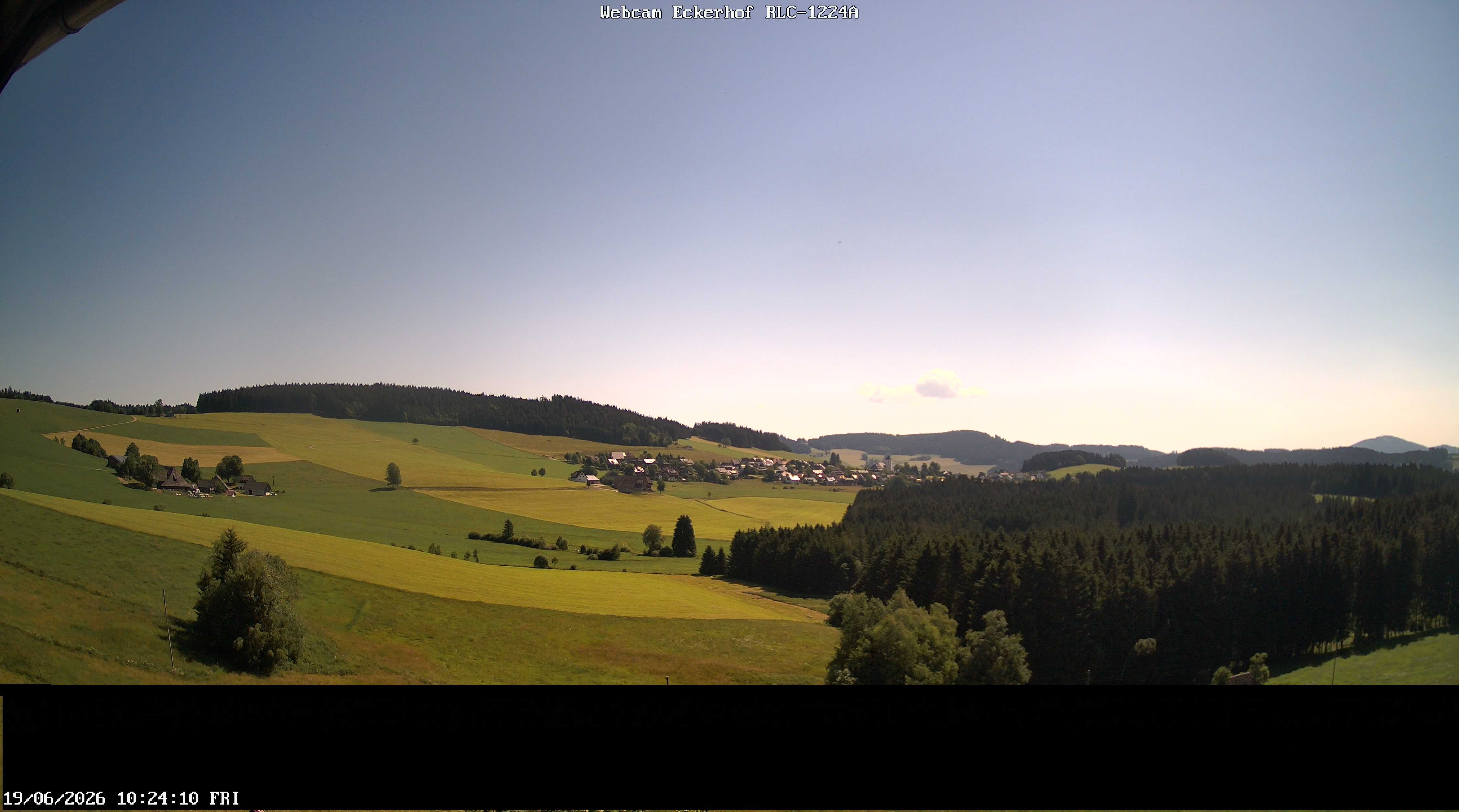 Archived image Webcam Breitnau (Black Forest)