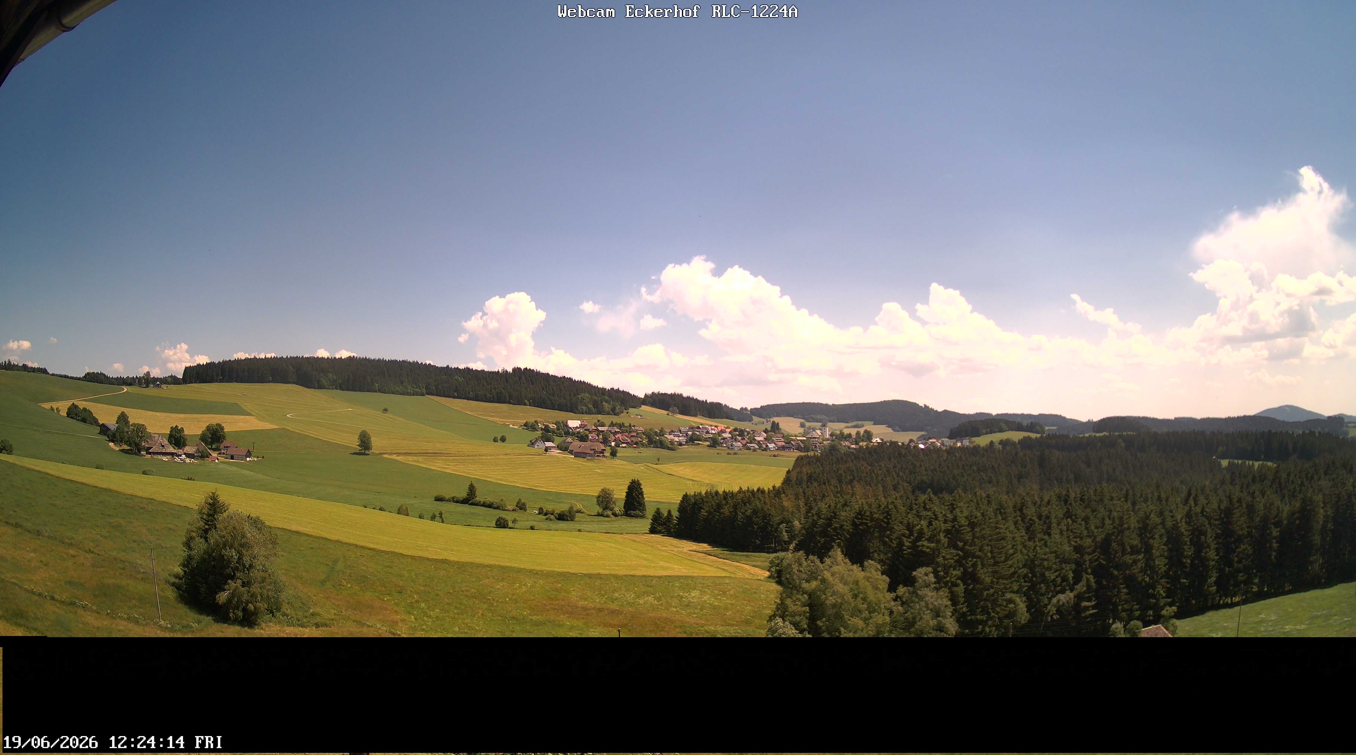 Archived image Webcam Breitnau (Black Forest)
