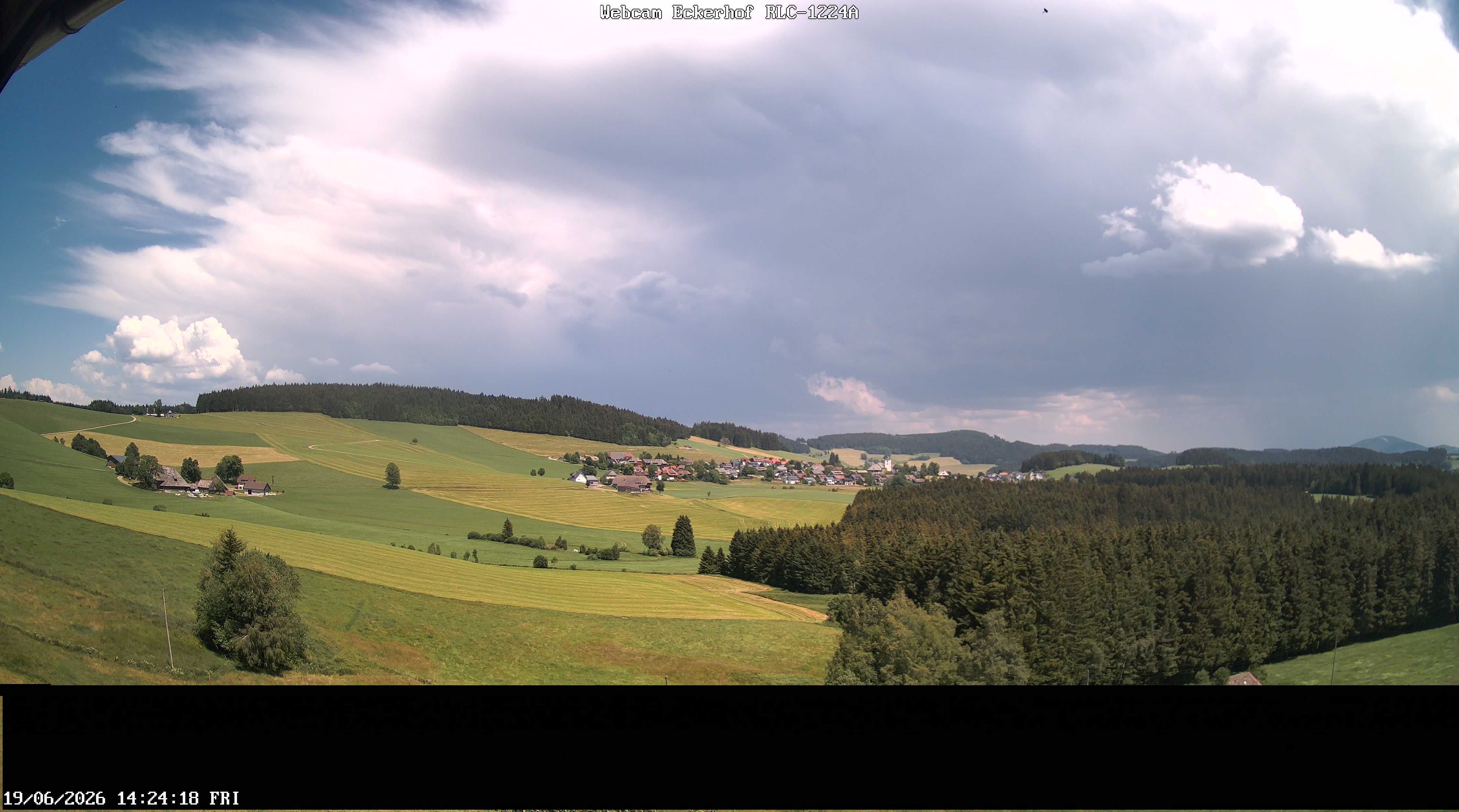 Archived image Webcam Breitnau (Black Forest)