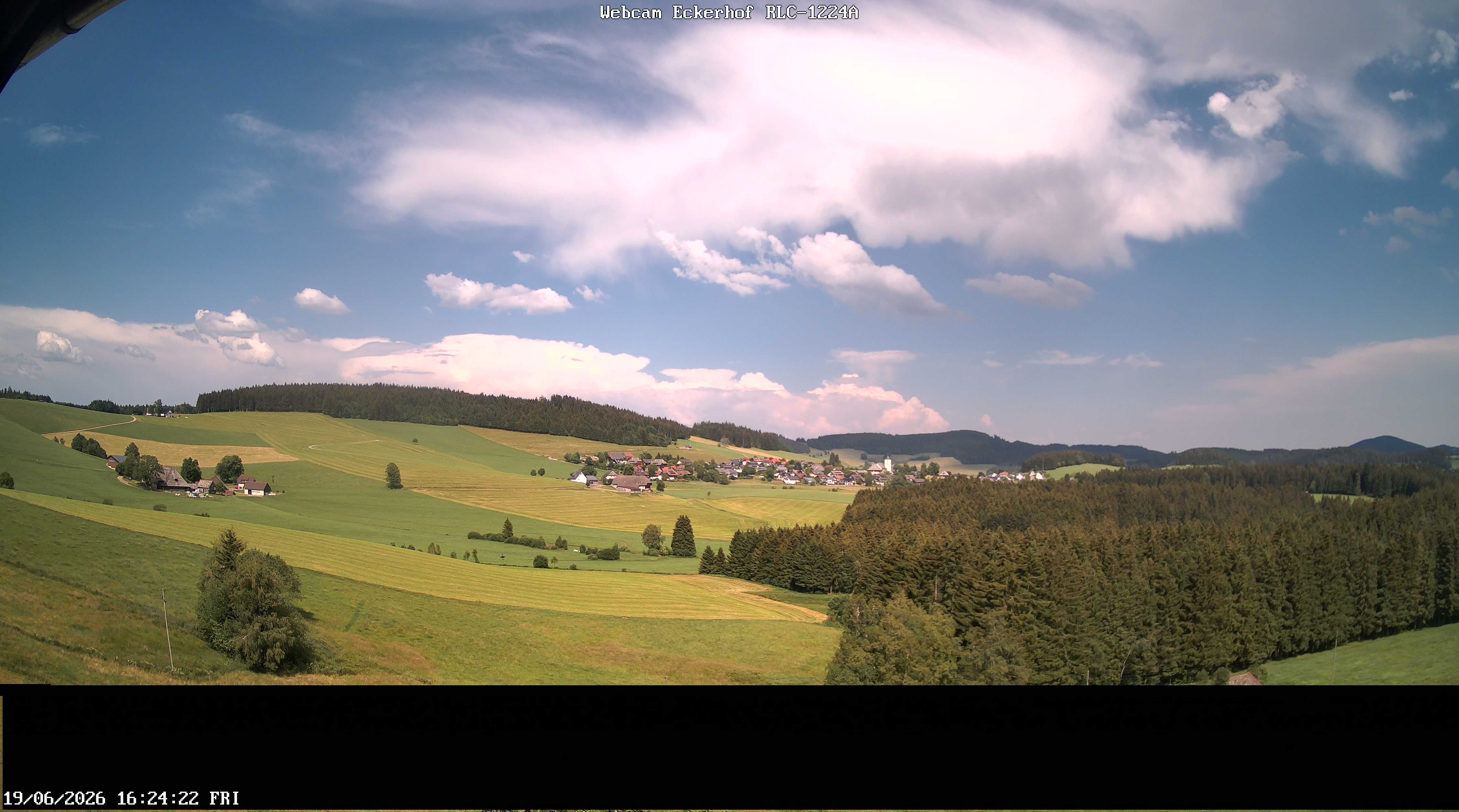 Archived image Webcam Breitnau (Black Forest)