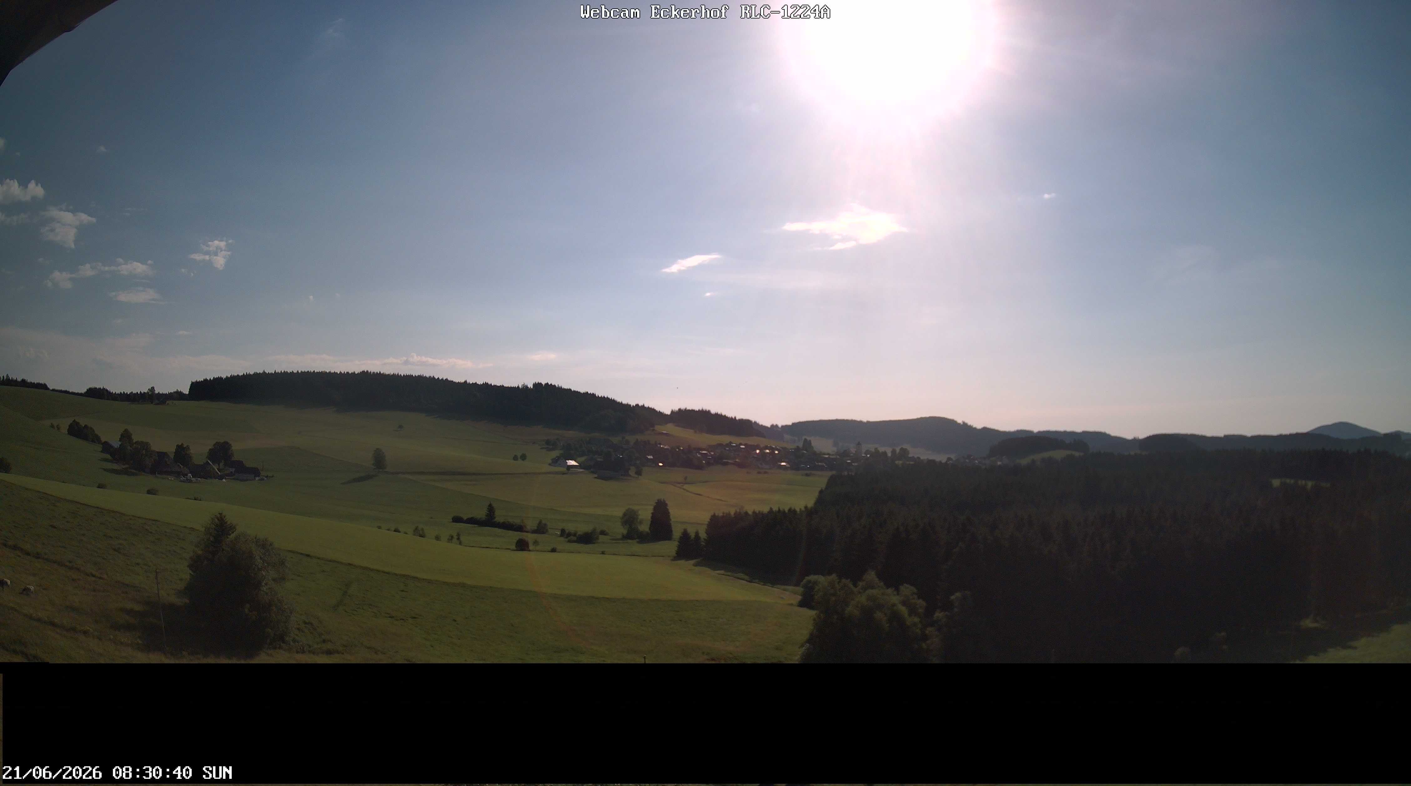 Archived image Webcam Breitnau (Black Forest)