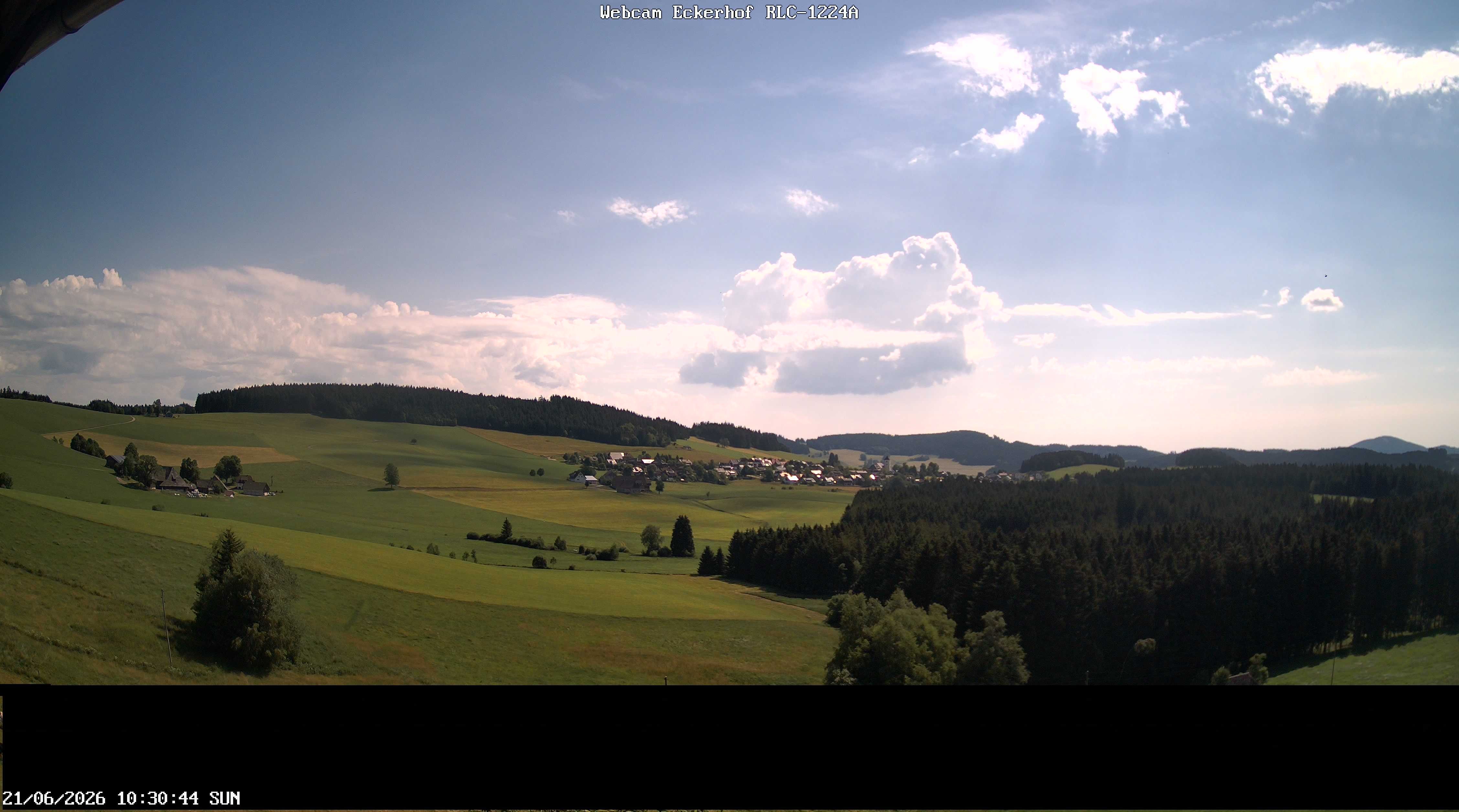 Archived image Webcam Breitnau (Black Forest)