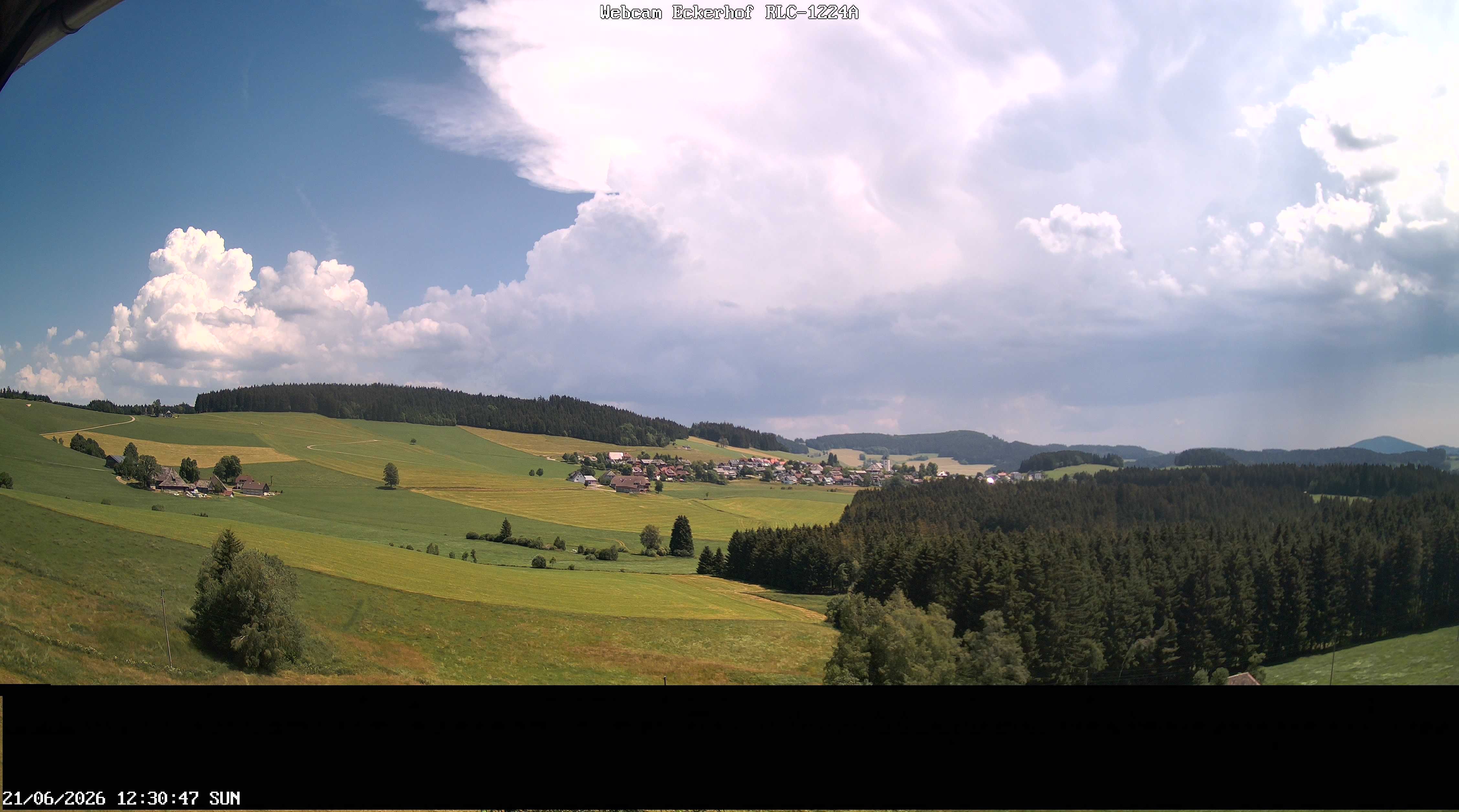 Archived image Webcam Breitnau (Black Forest)