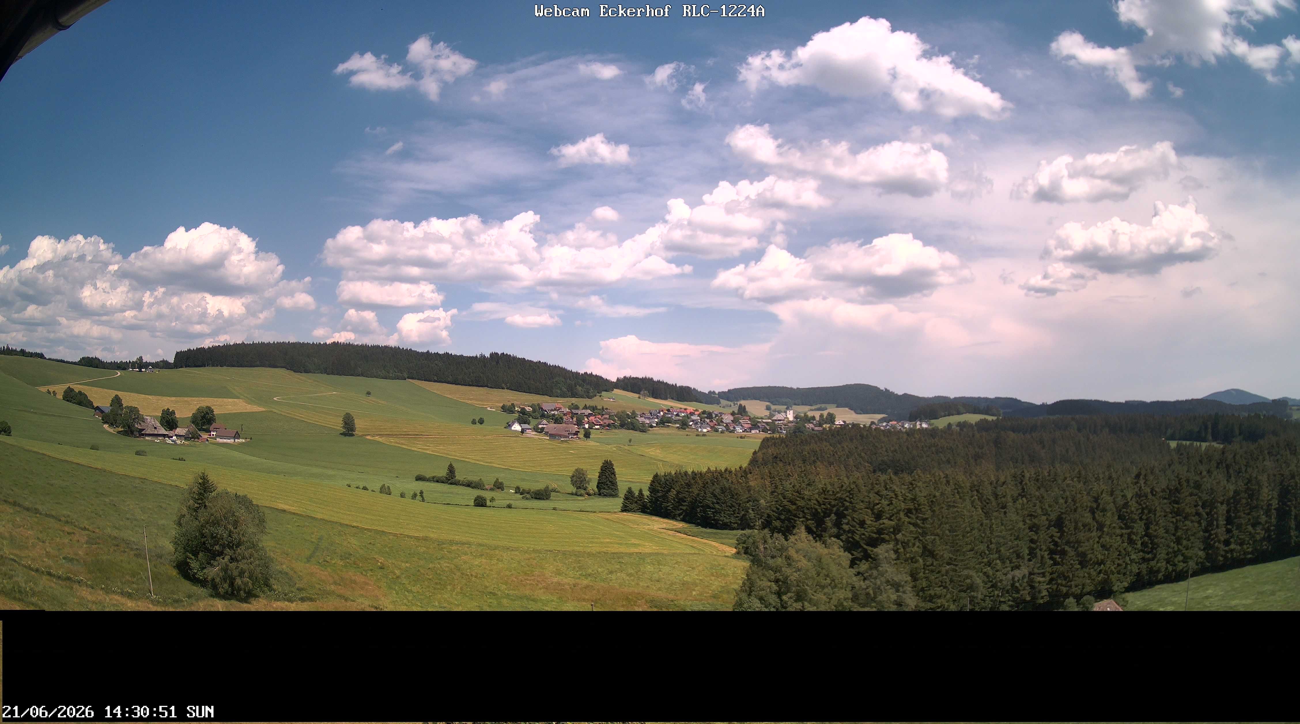 Archived image Webcam Breitnau (Black Forest)