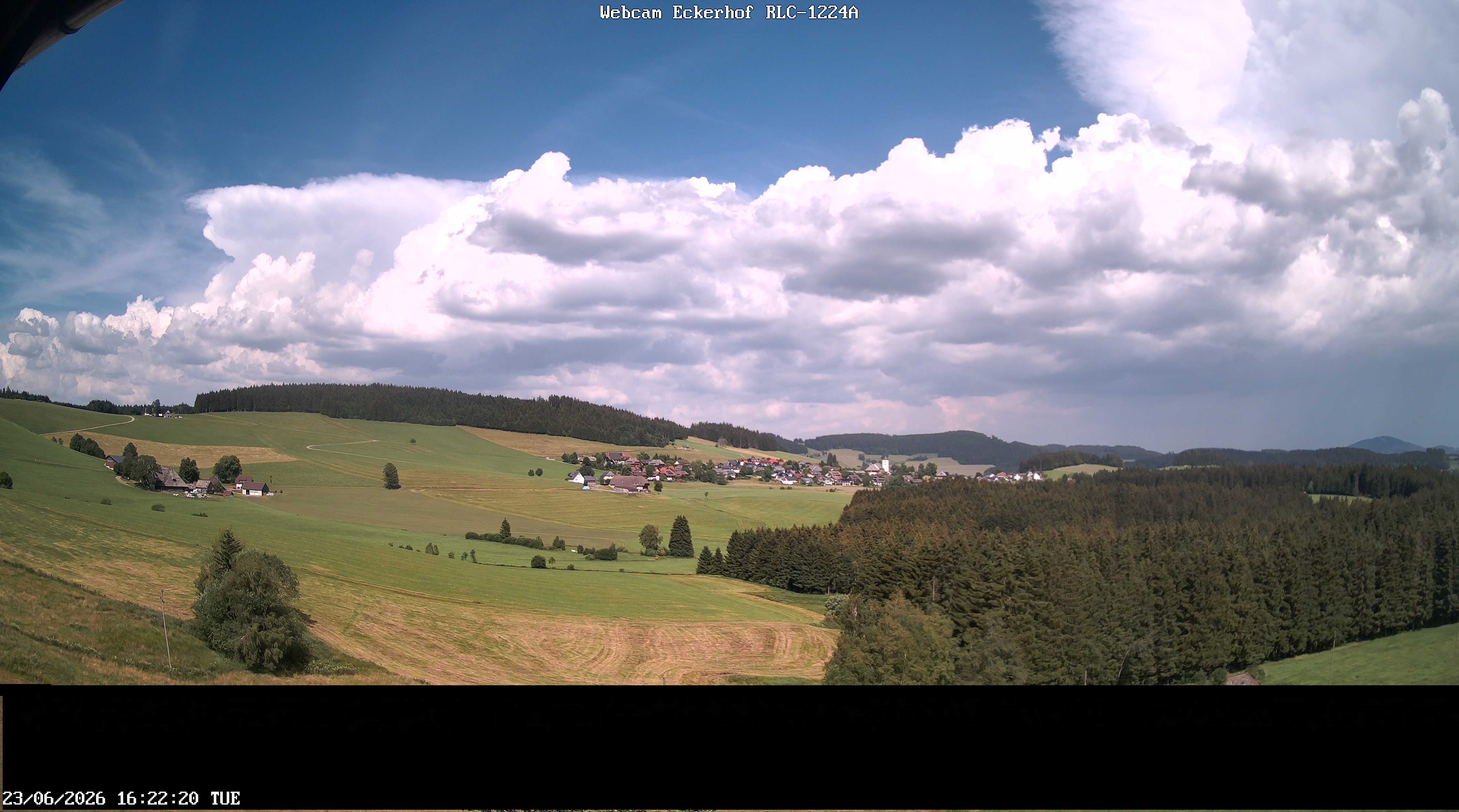 Archived image Webcam Breitnau (Black Forest)