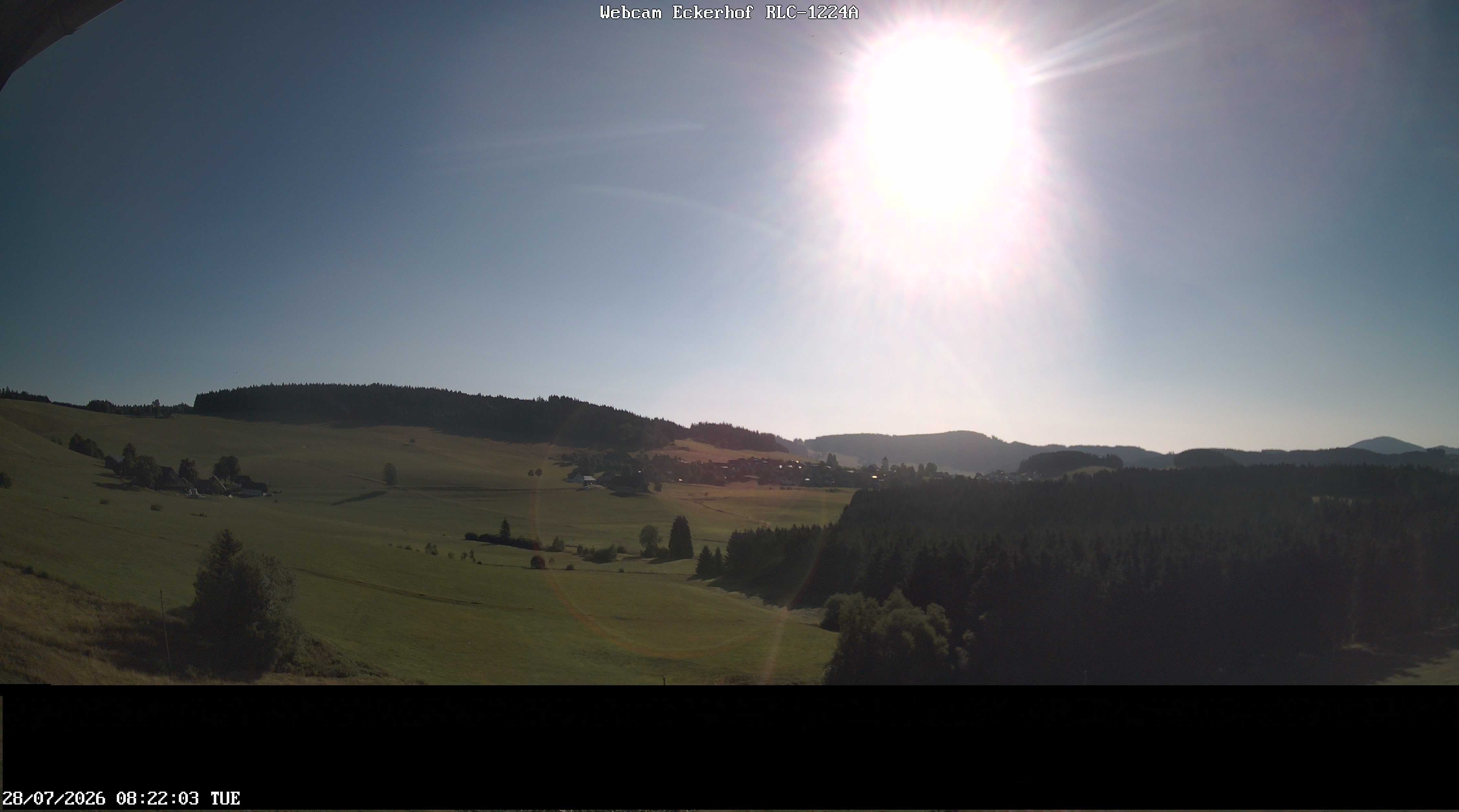 Archived image Webcam Breitnau (Black Forest)