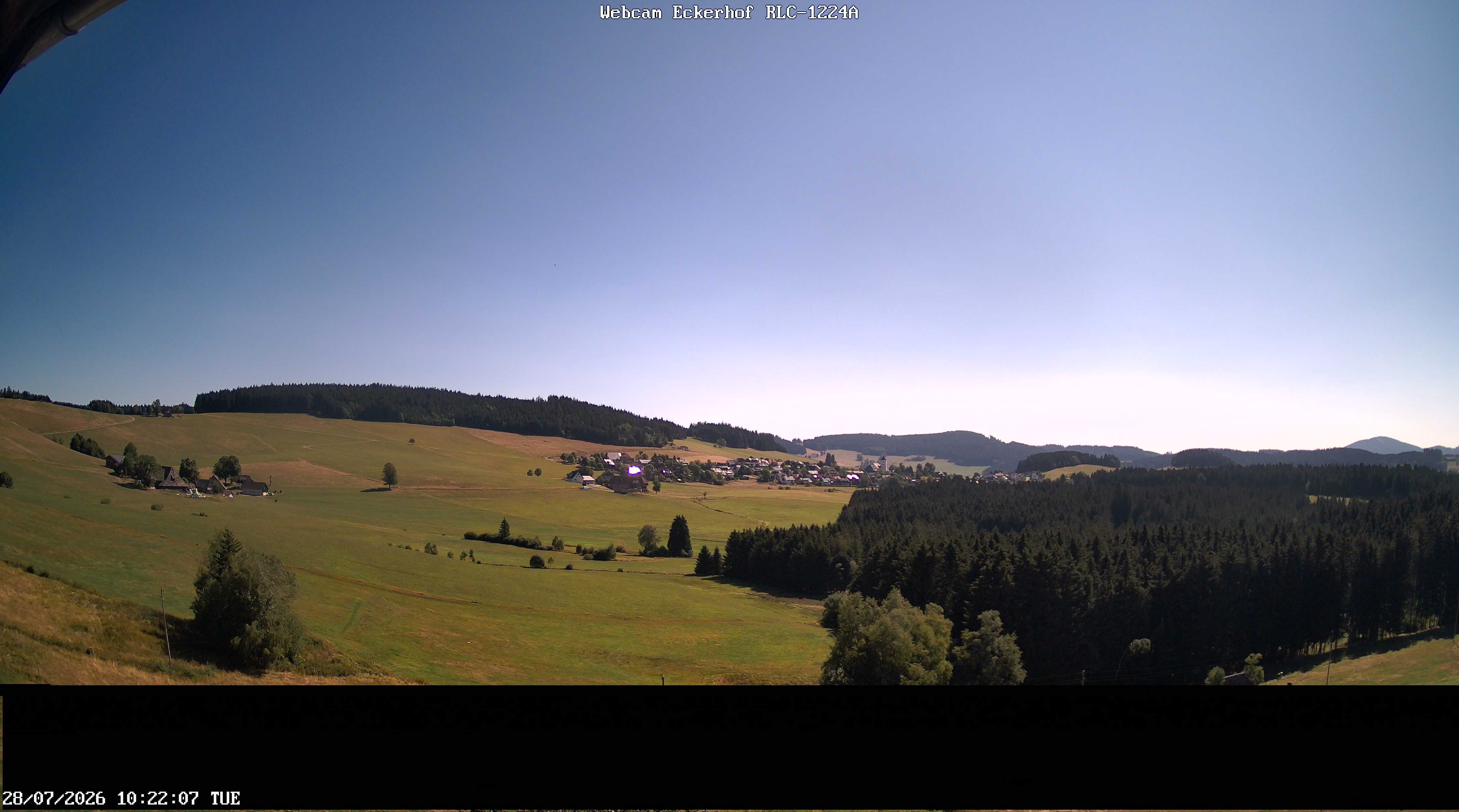 Archived image Webcam Breitnau (Black Forest)
