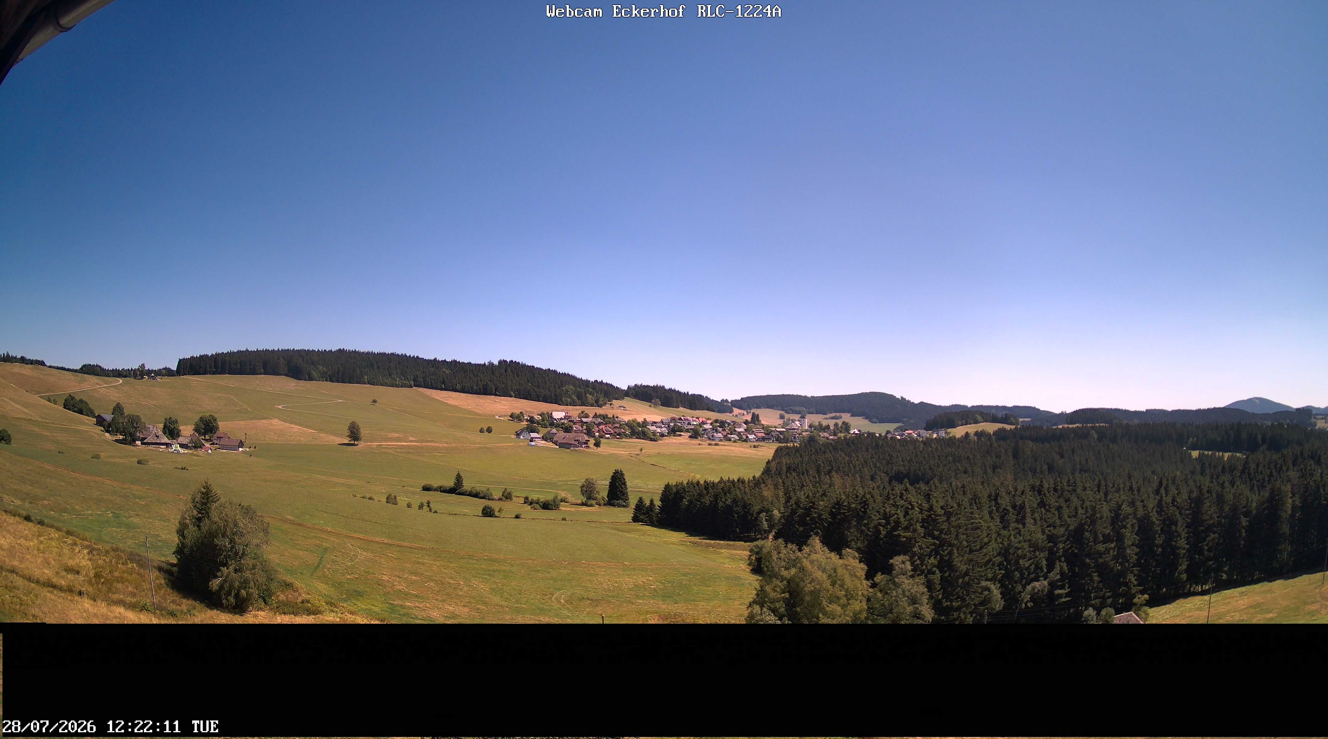 Archived image Webcam Breitnau (Black Forest)