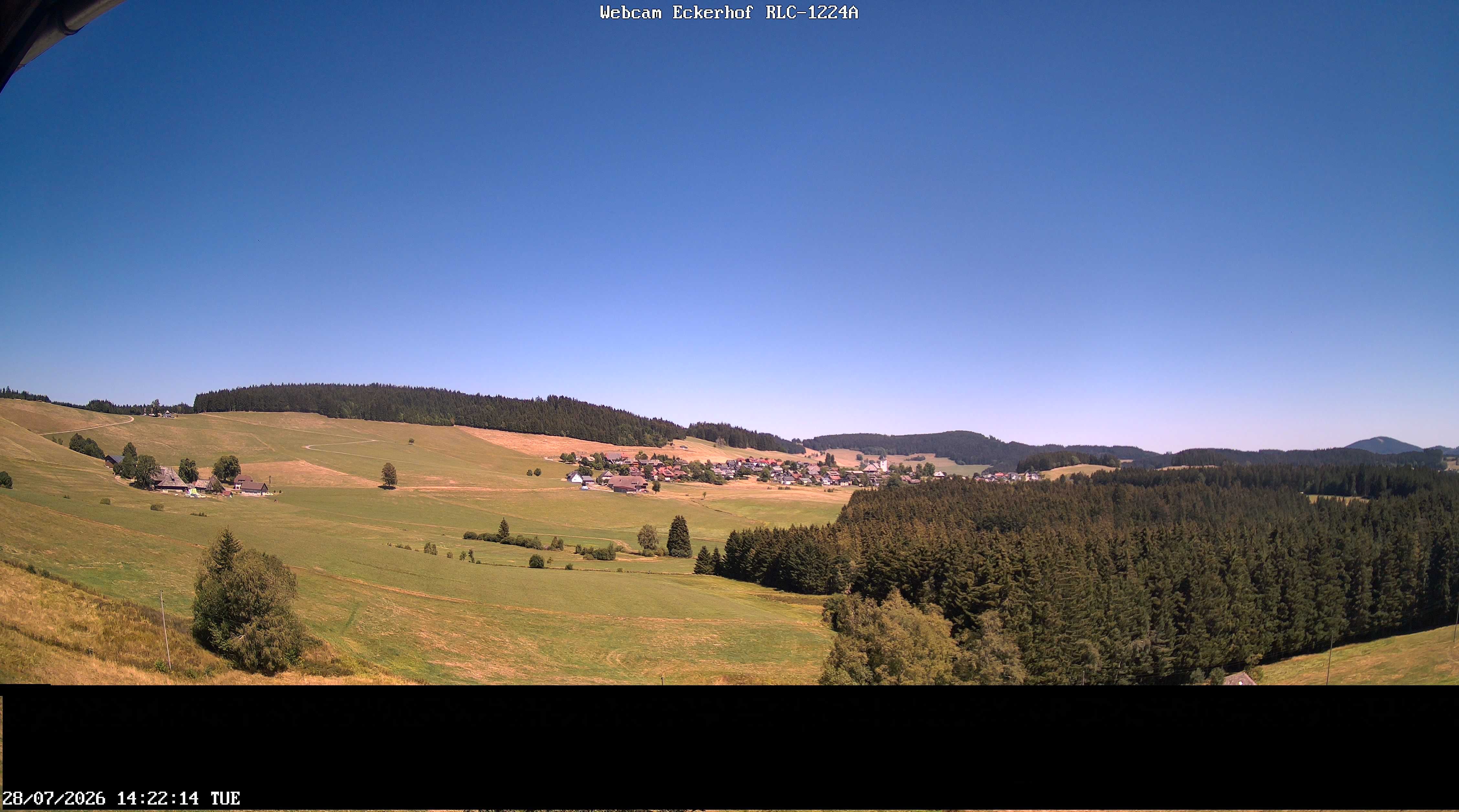 Archived image Webcam Breitnau (Black Forest)