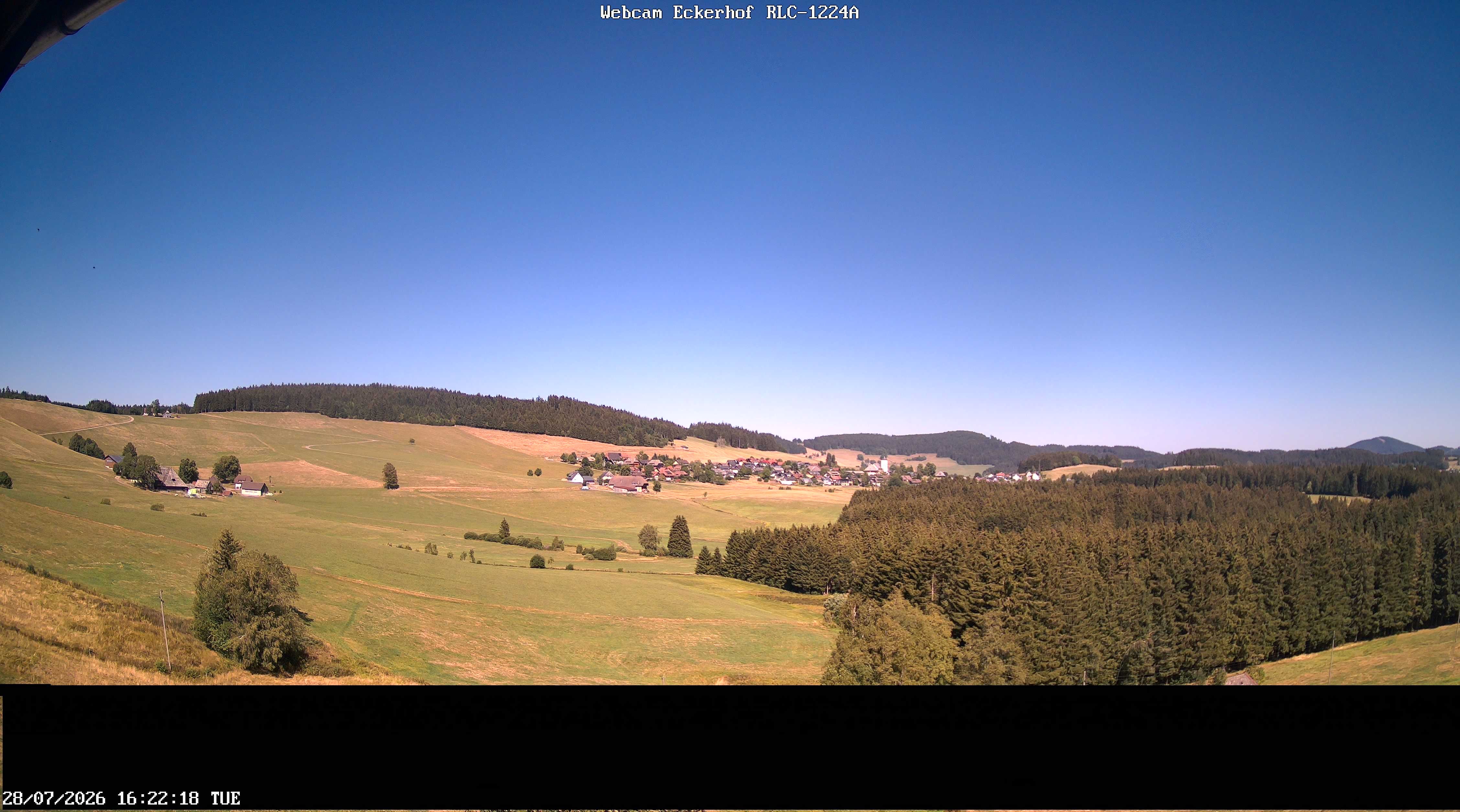 Archived image Webcam Breitnau (Black Forest)