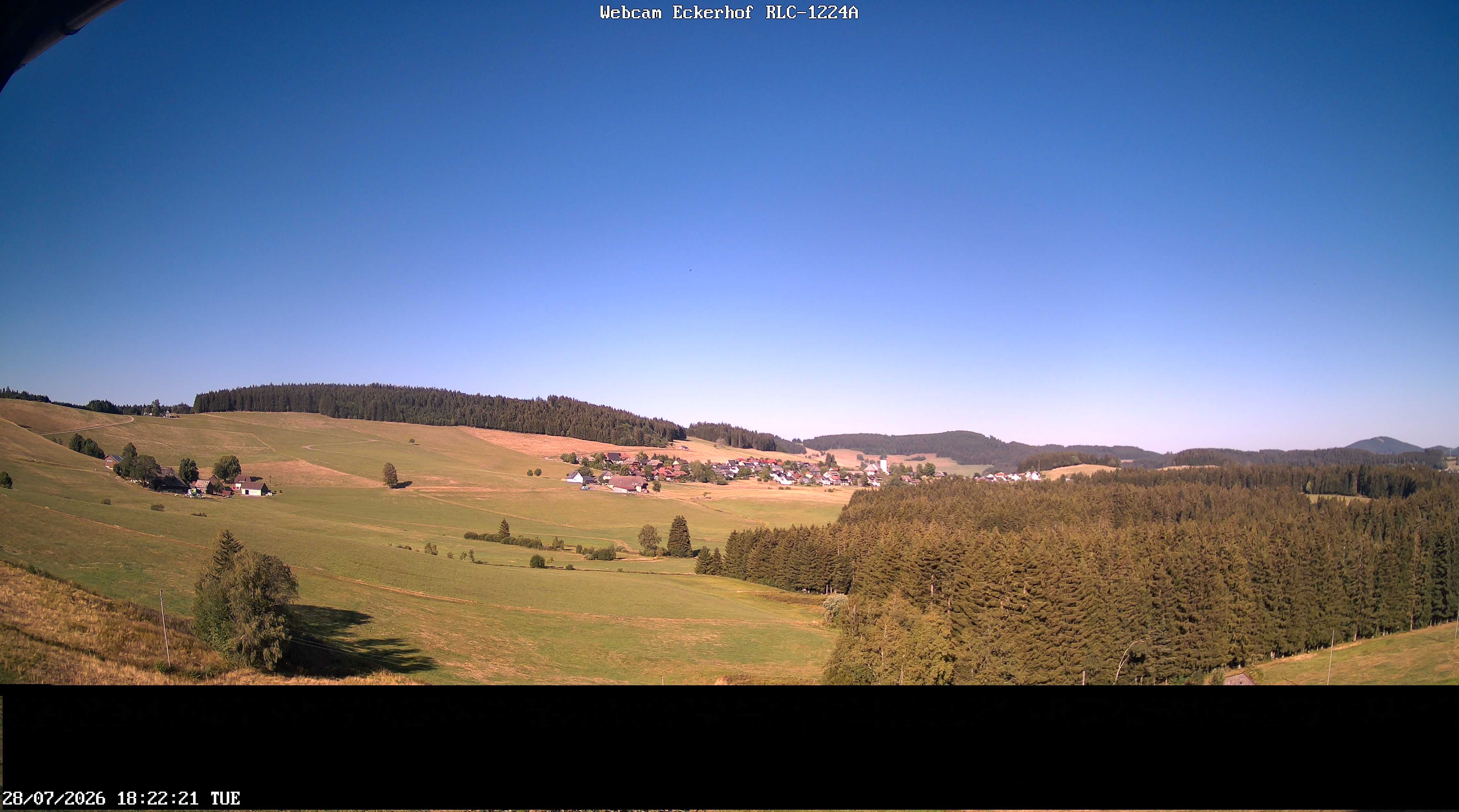 Archived image Webcam Breitnau (Black Forest)