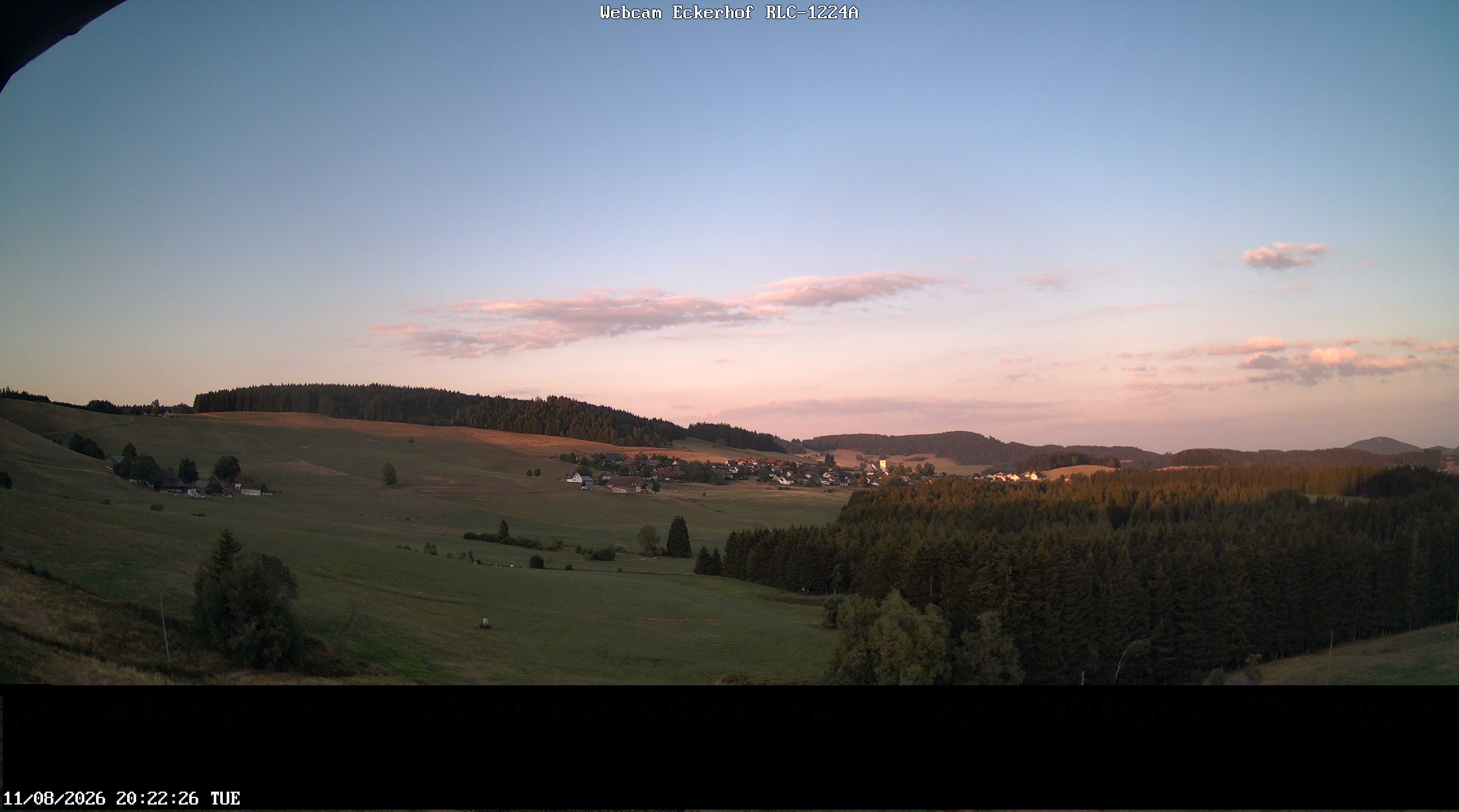 Archived image Webcam Breitnau (Black Forest)