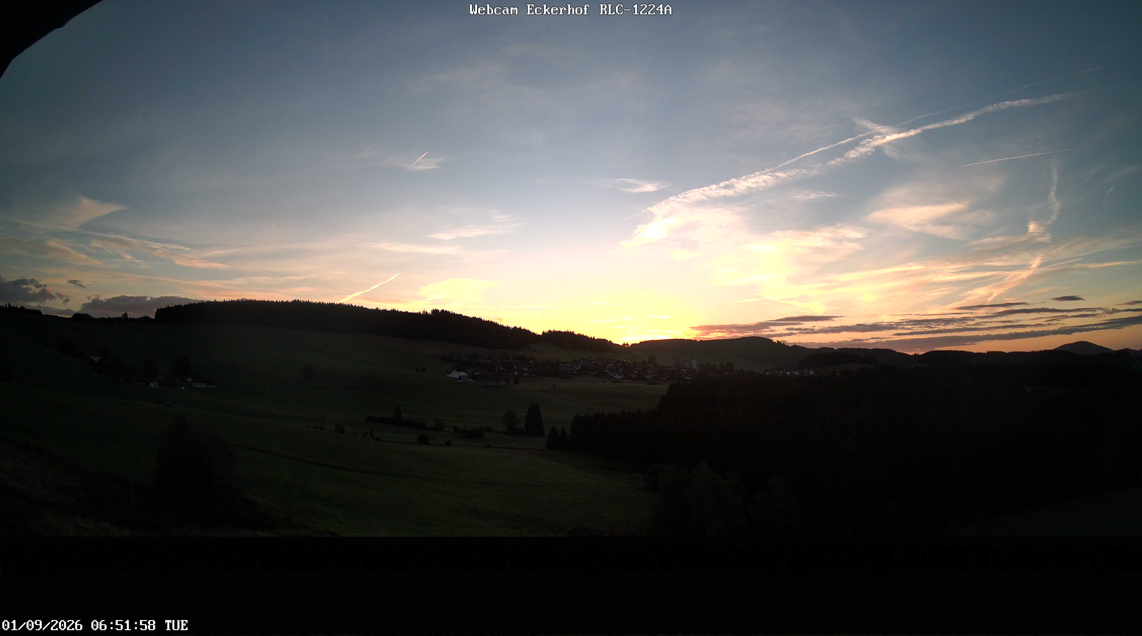 Archived image Webcam Breitnau (Black Forest)