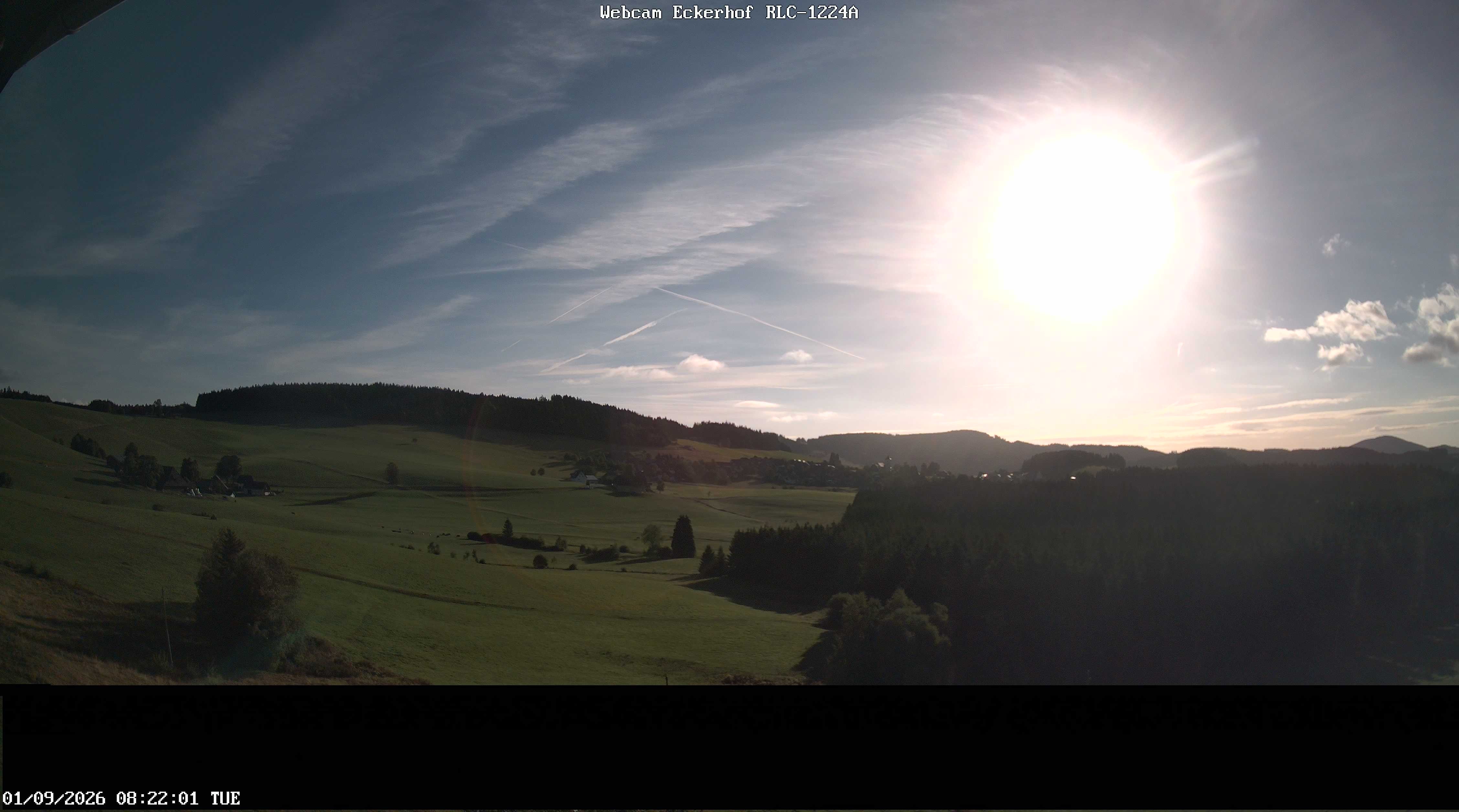 Archived image Webcam Breitnau (Black Forest)