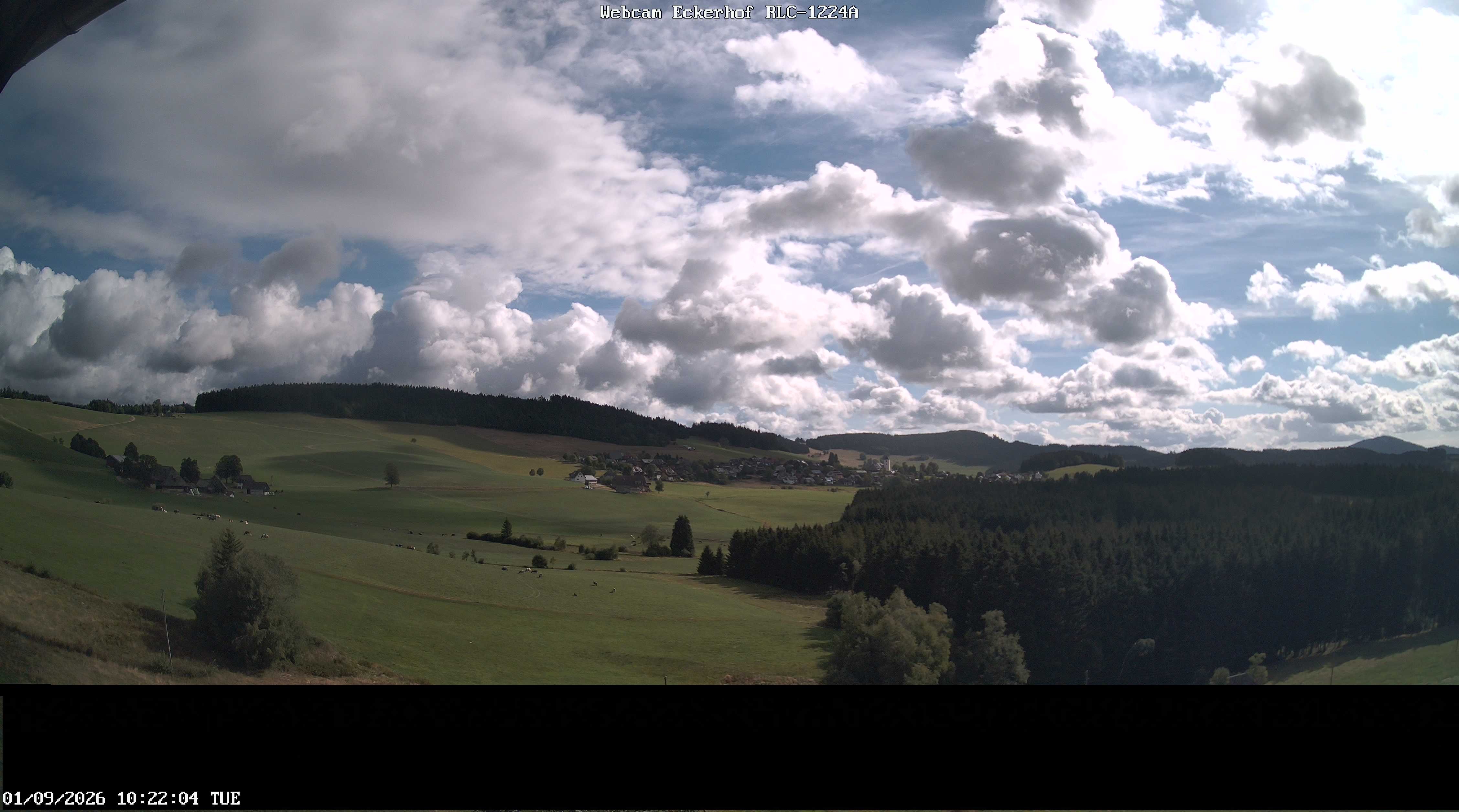 Archived image Webcam Breitnau (Black Forest)