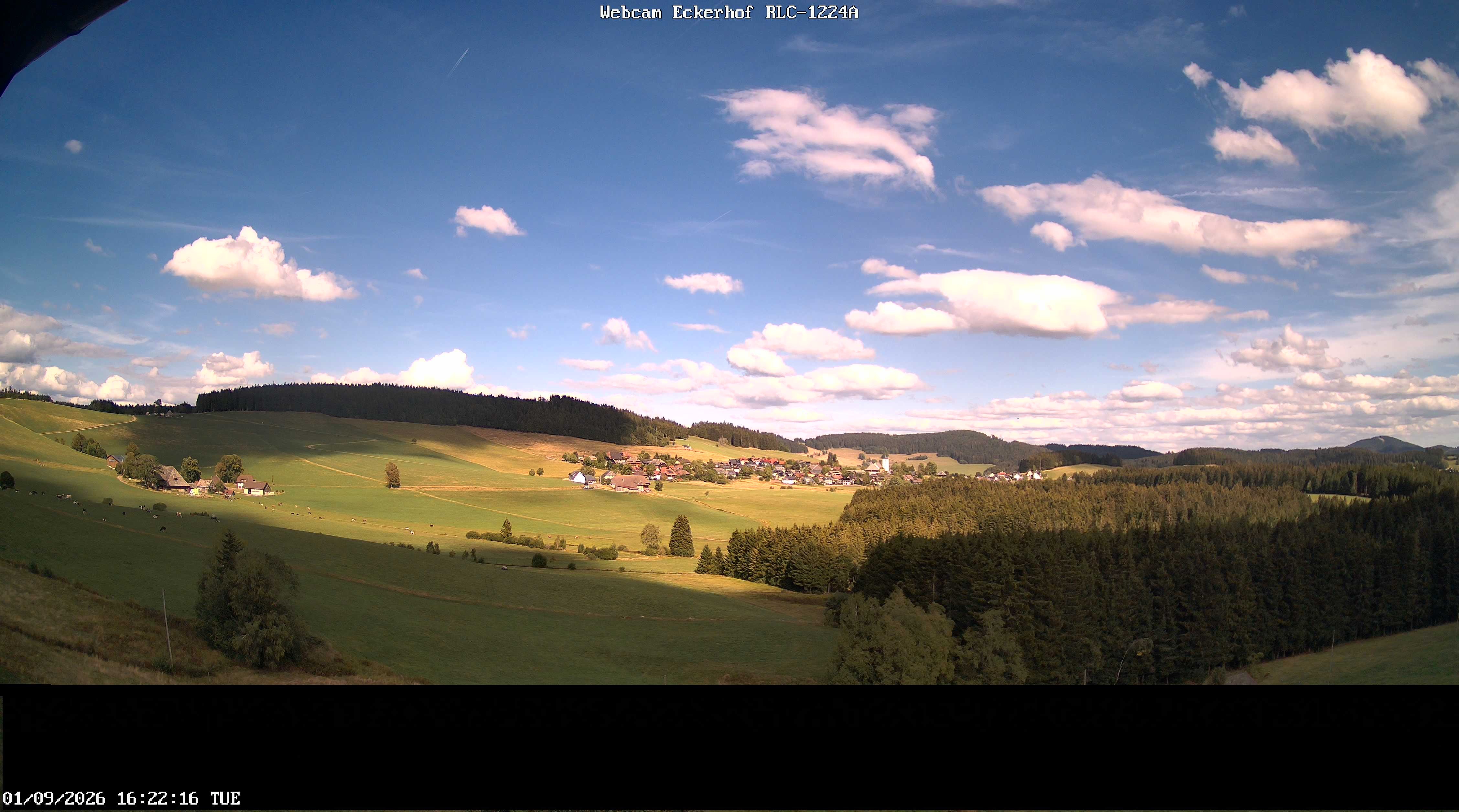 Archived image Webcam Breitnau (Black Forest)