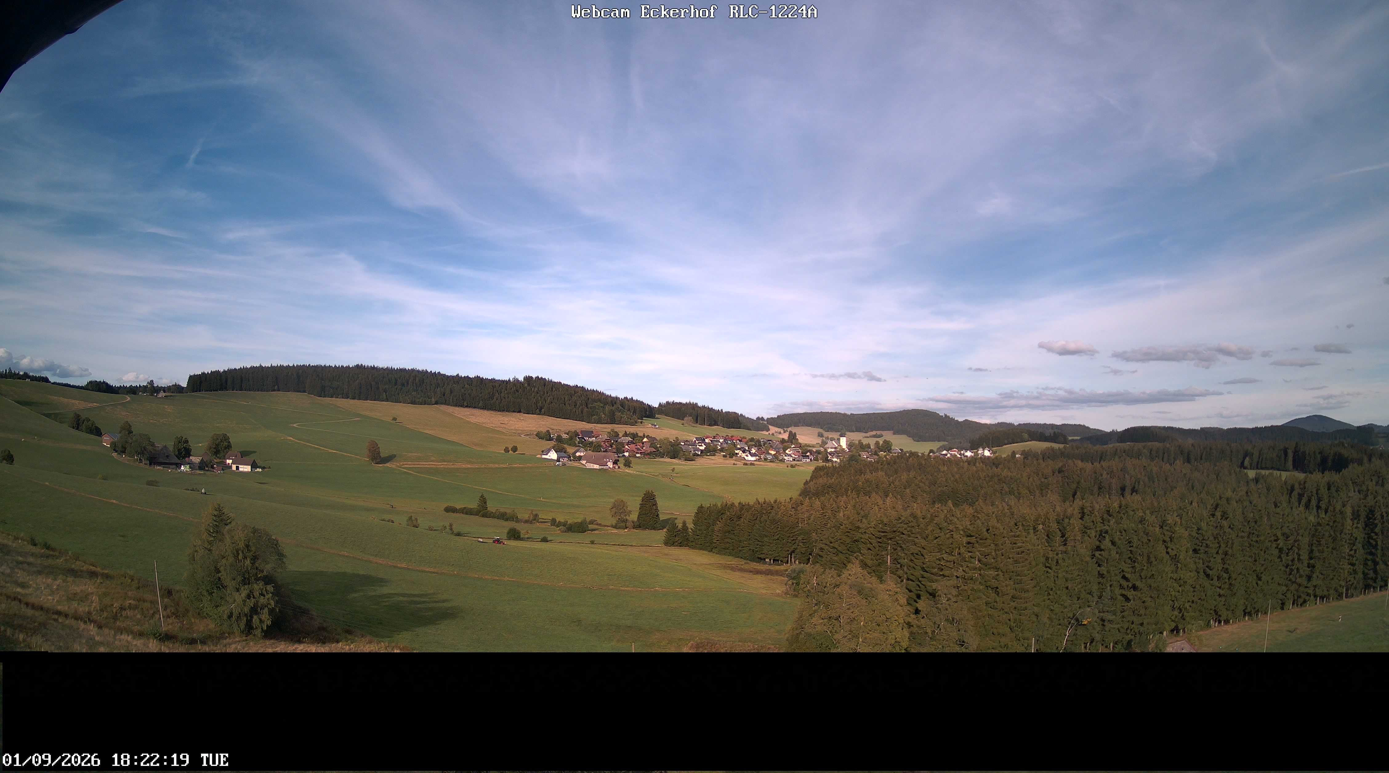 Archived image Webcam Breitnau (Black Forest)