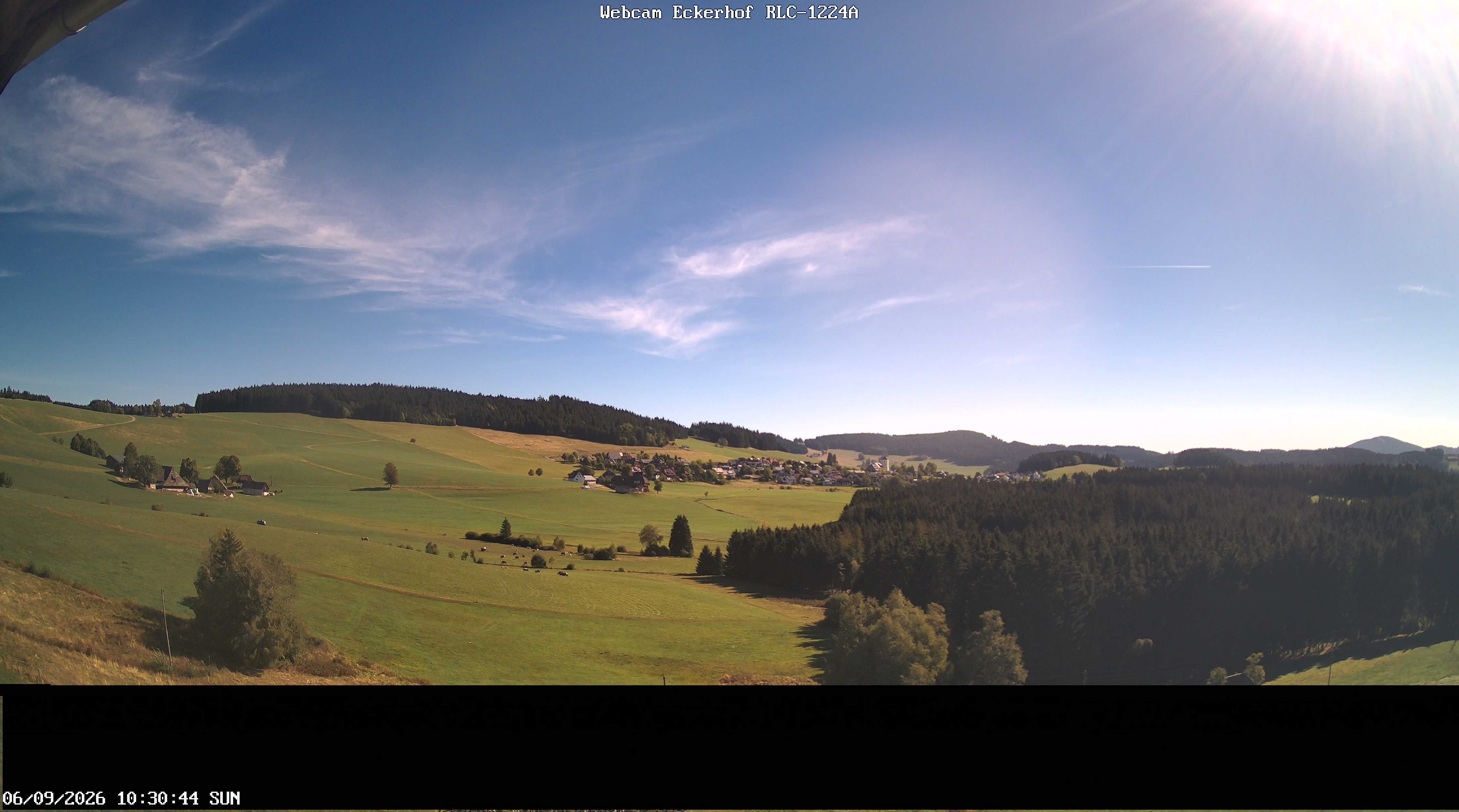 Archived image Webcam Breitnau (Black Forest)