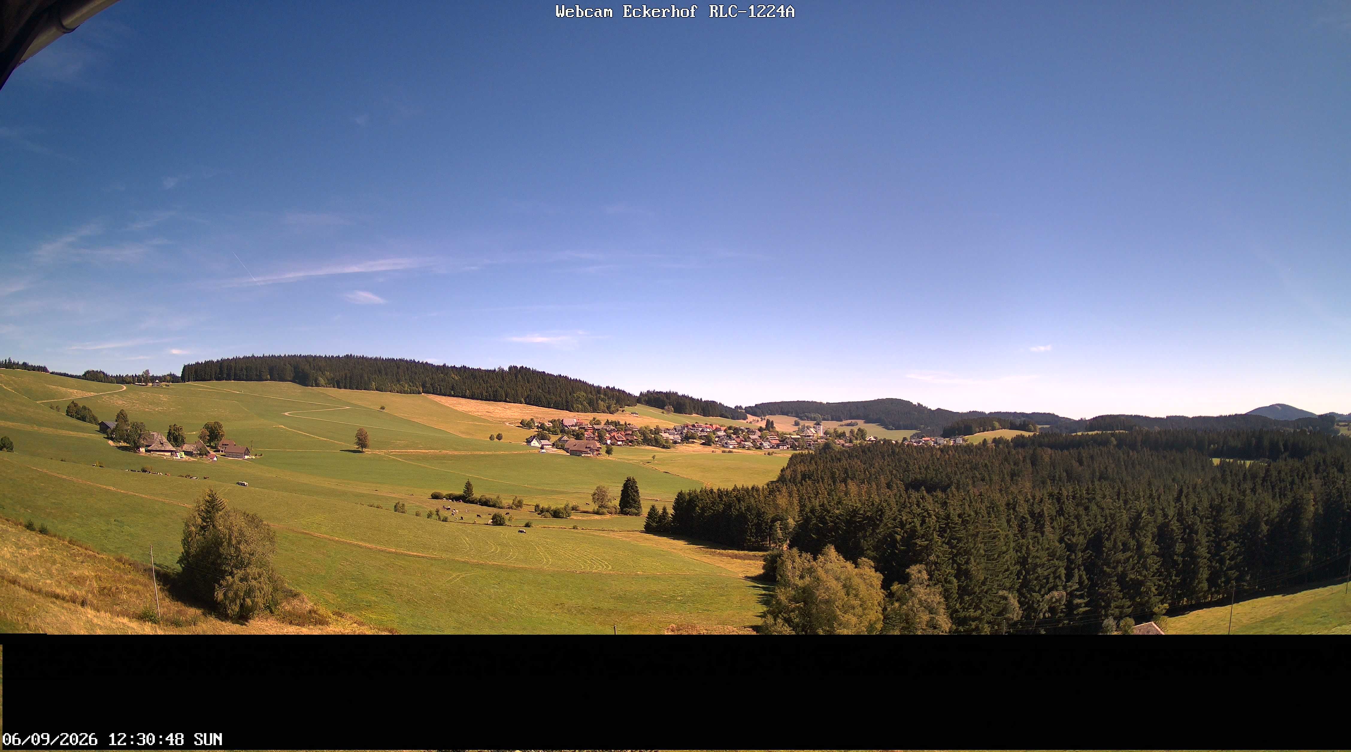 Archived image Webcam Breitnau (Black Forest)