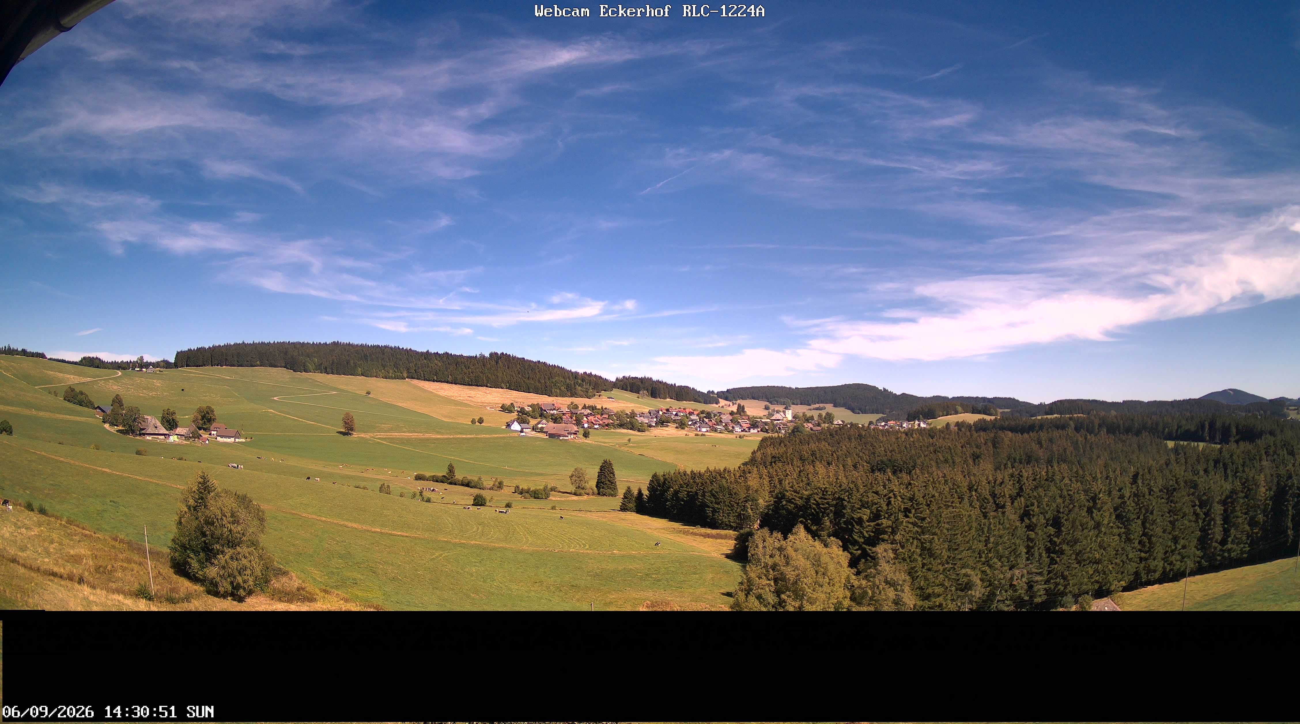 Archived image Webcam Breitnau (Black Forest)