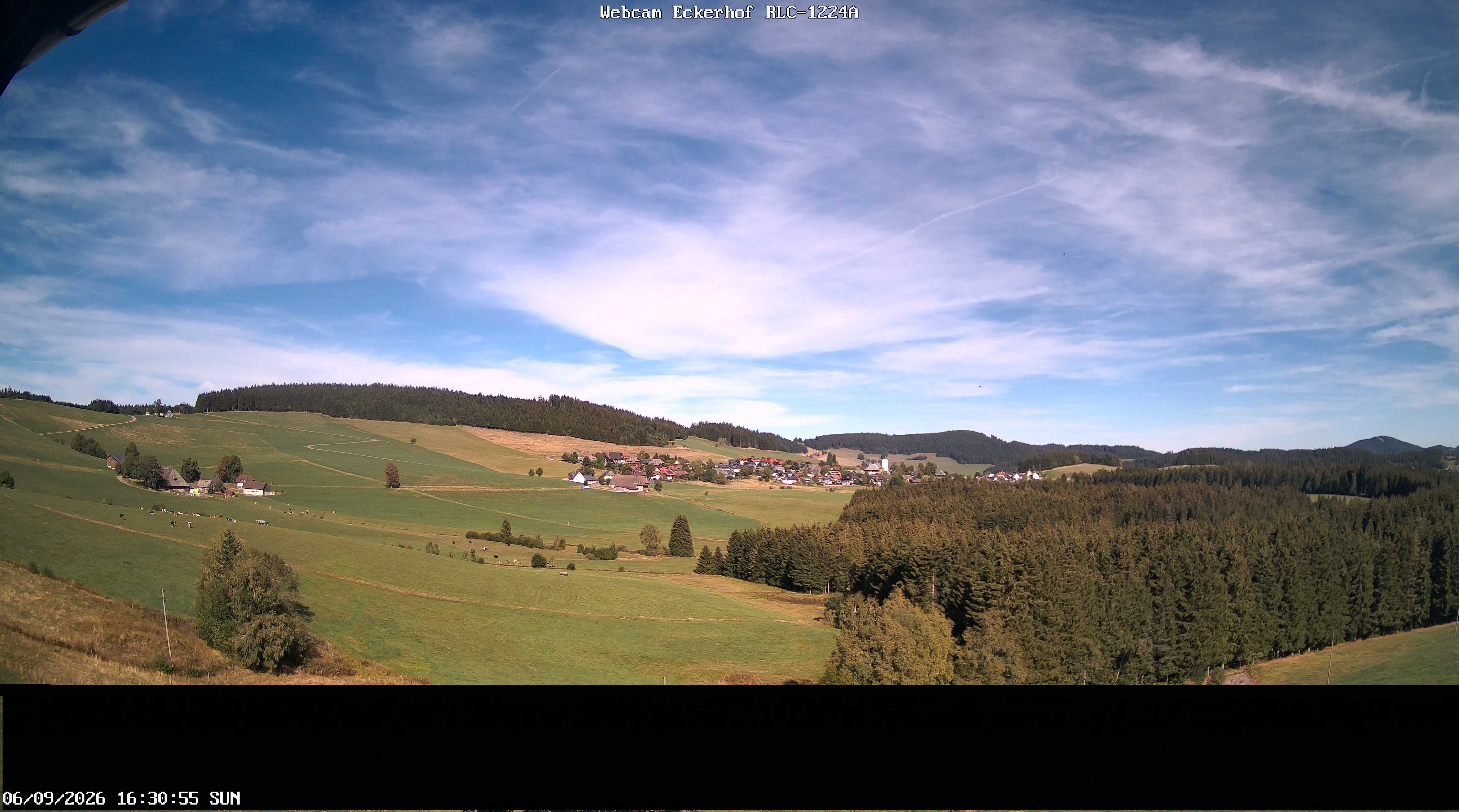 Archived image Webcam Breitnau (Black Forest)