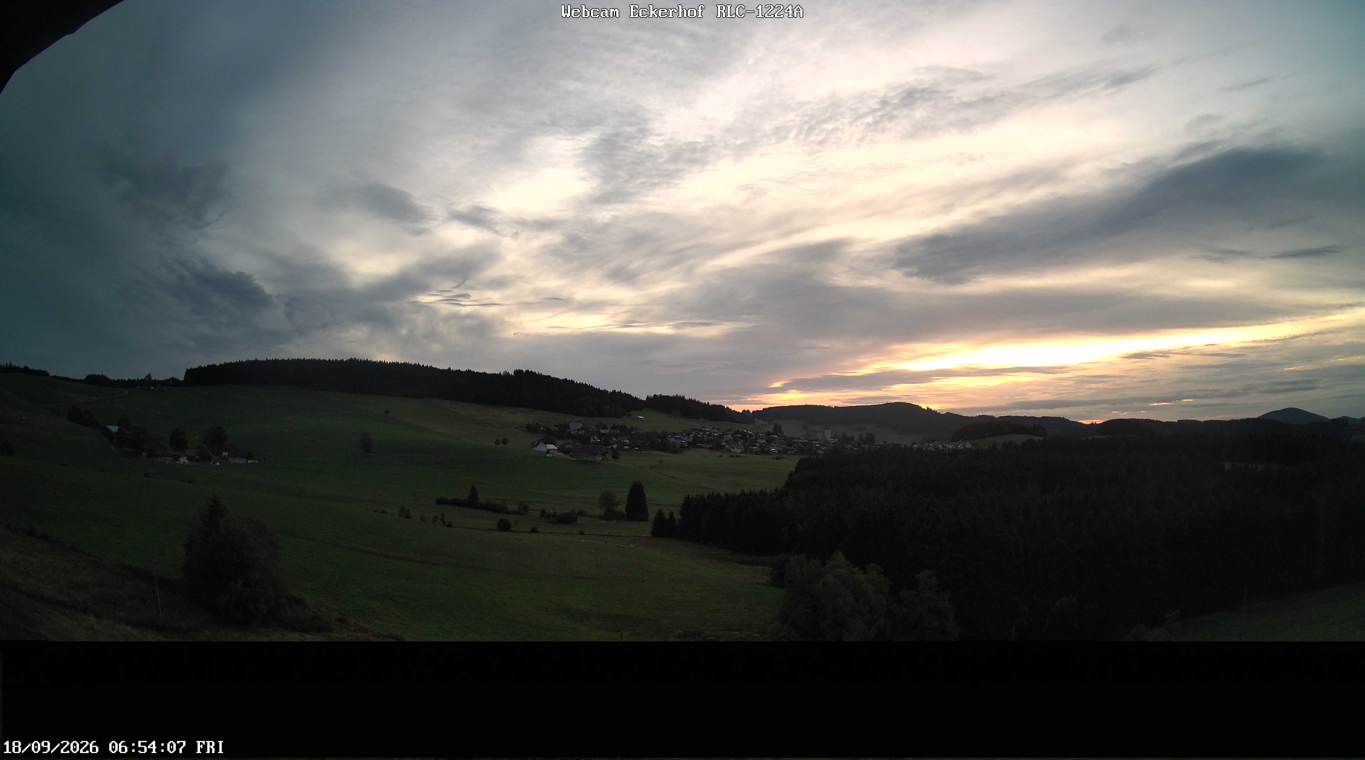 Archived image Webcam Breitnau (Black Forest)