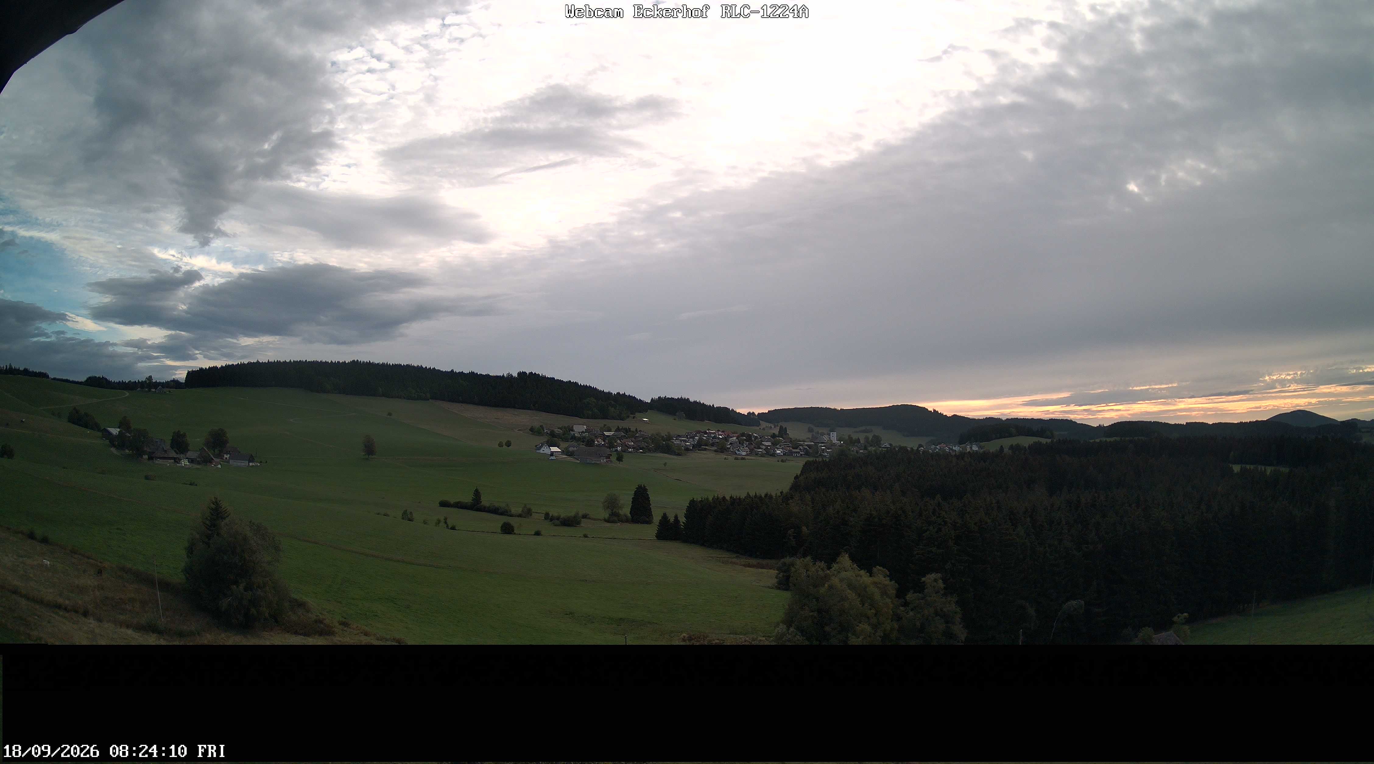Archived image Webcam Breitnau (Black Forest)