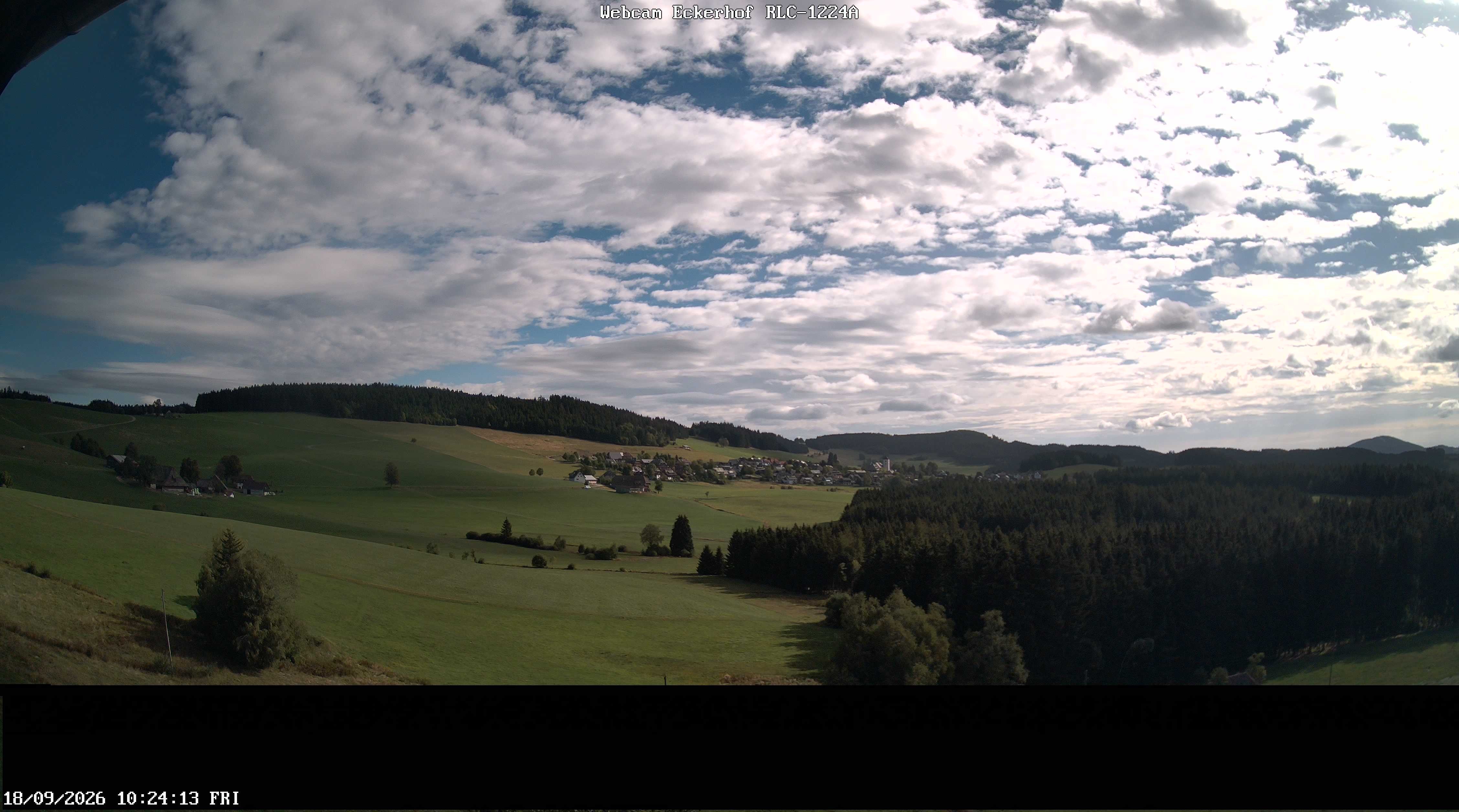Archived image Webcam Breitnau (Black Forest)
