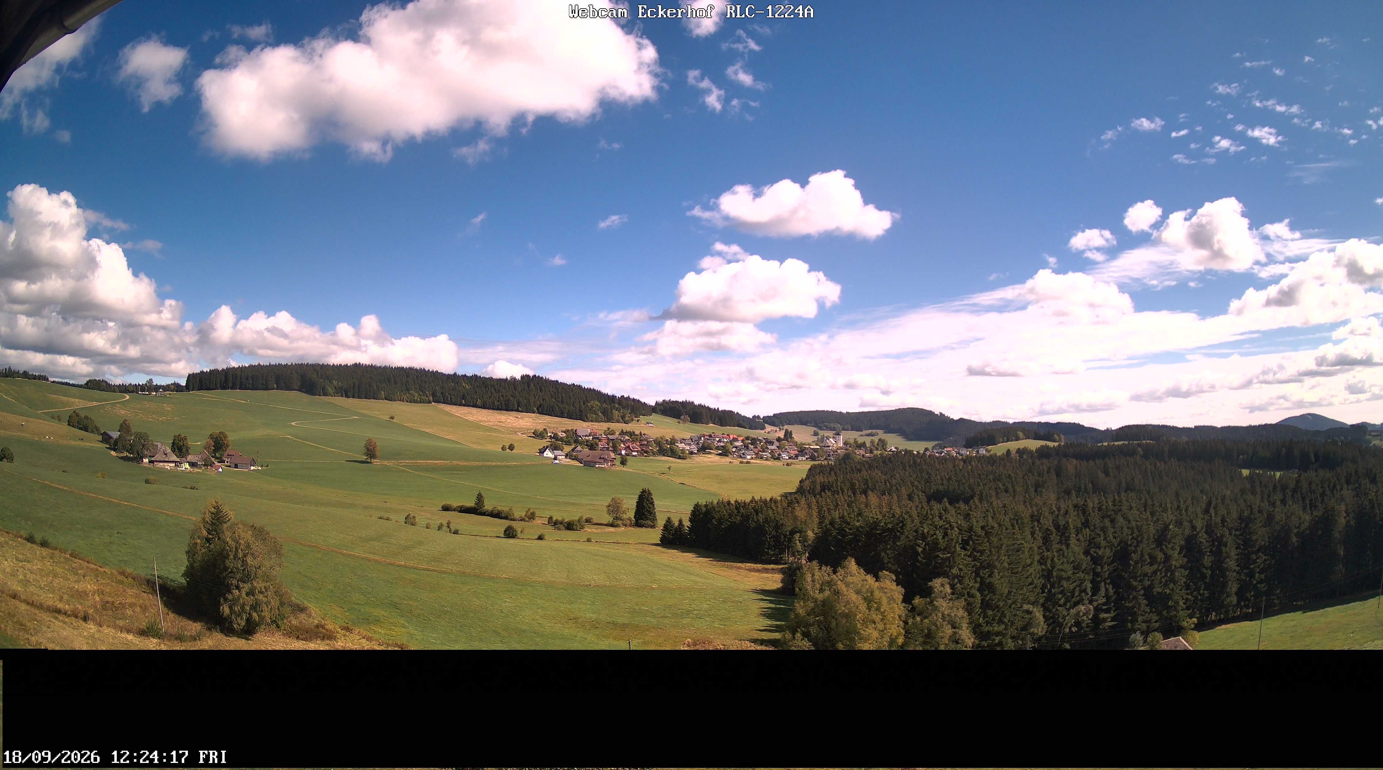 Archived image Webcam Breitnau (Black Forest)