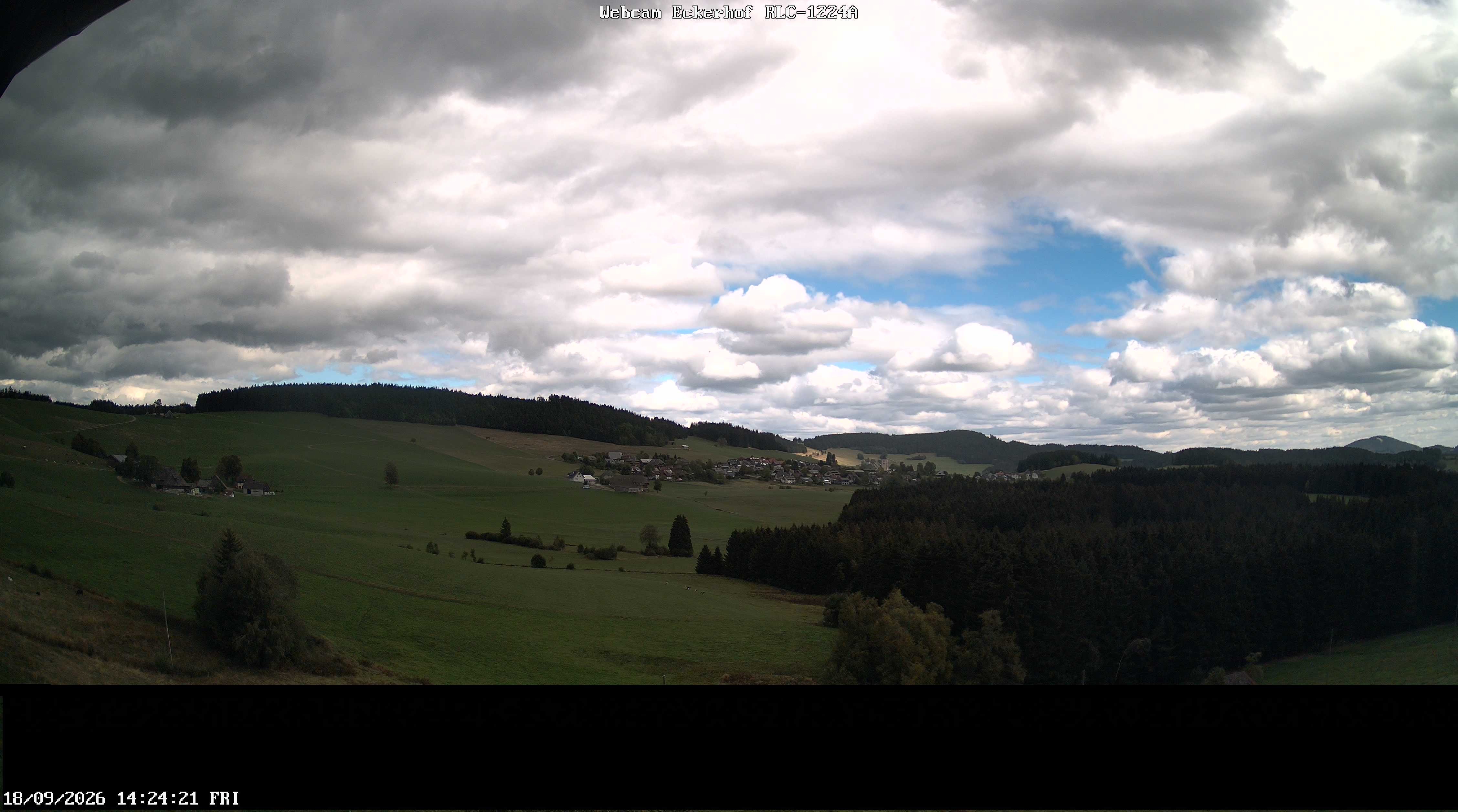 Archived image Webcam Breitnau (Black Forest)