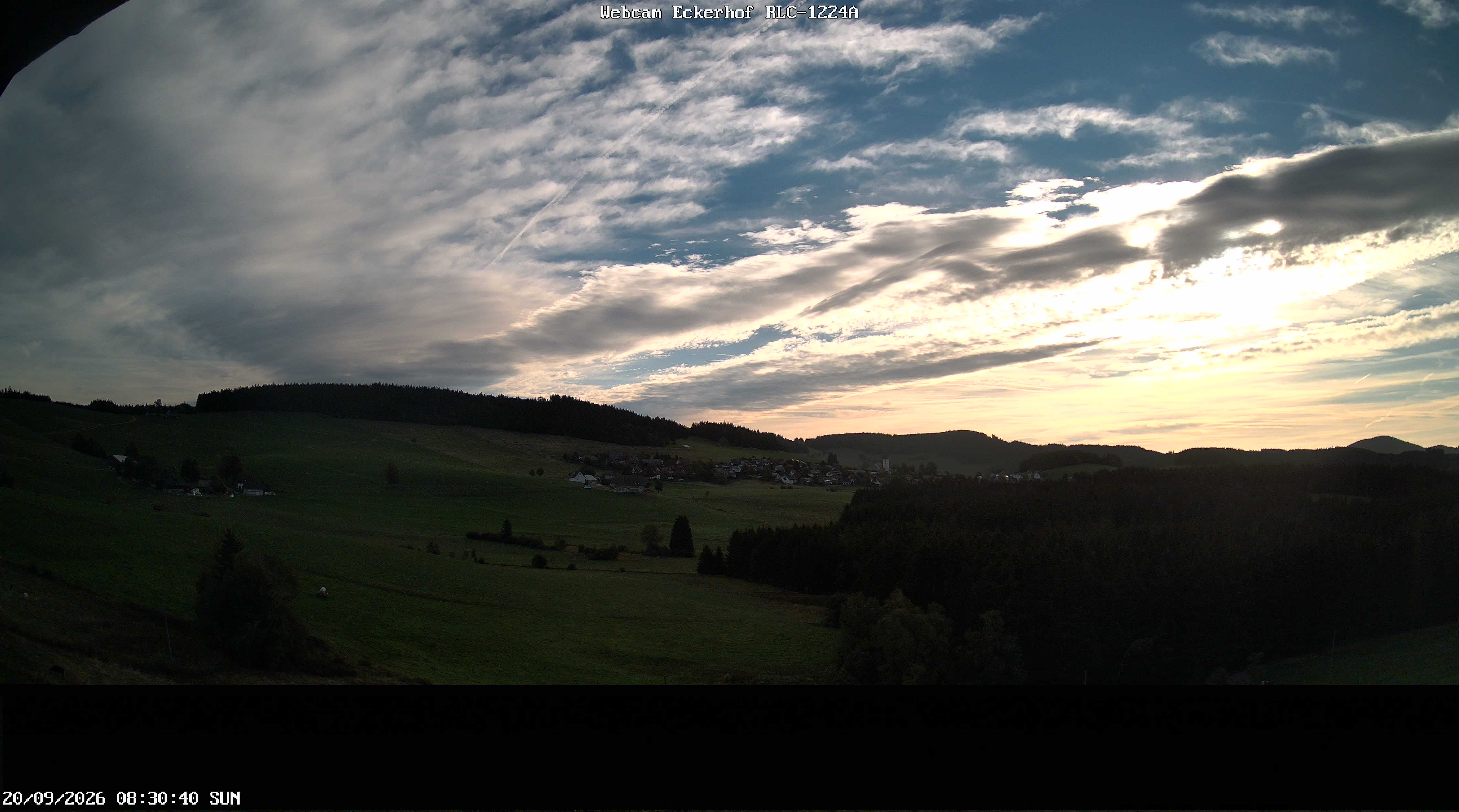Archived image Webcam Breitnau (Black Forest)