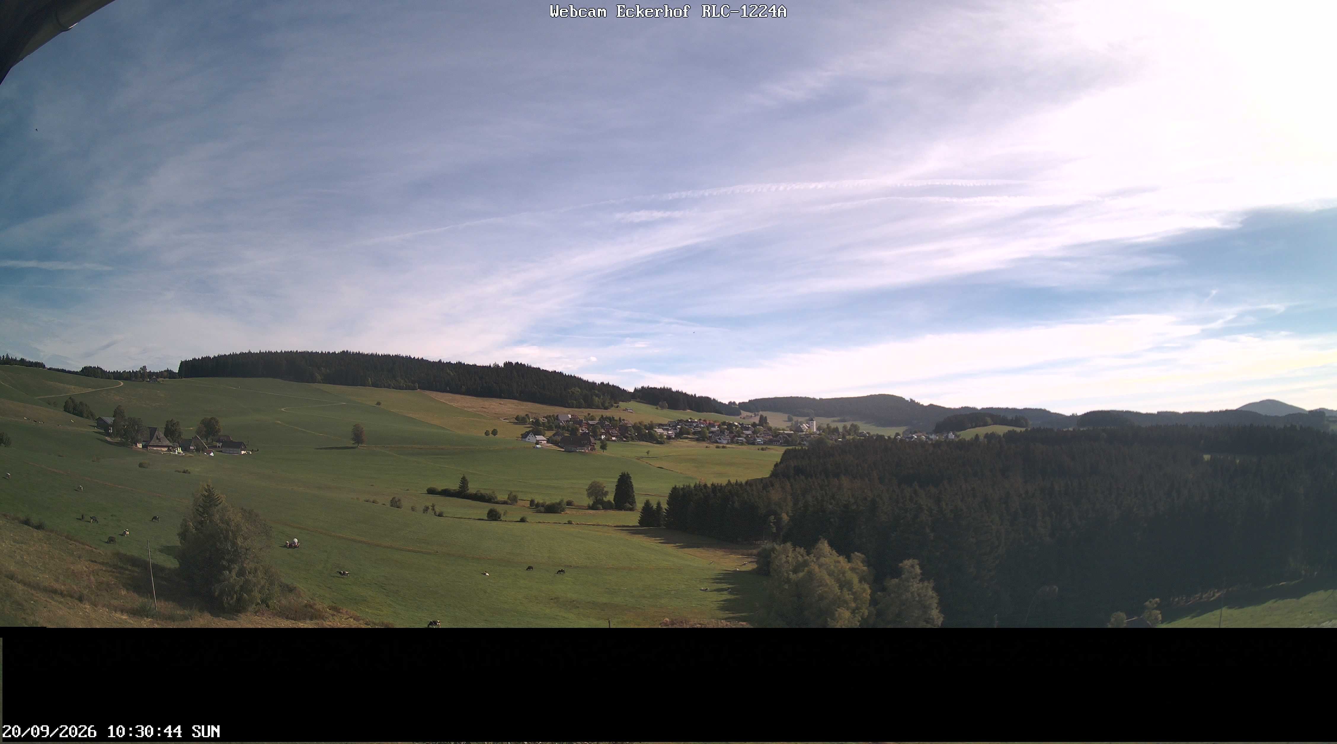 Archived image Webcam Breitnau (Black Forest)