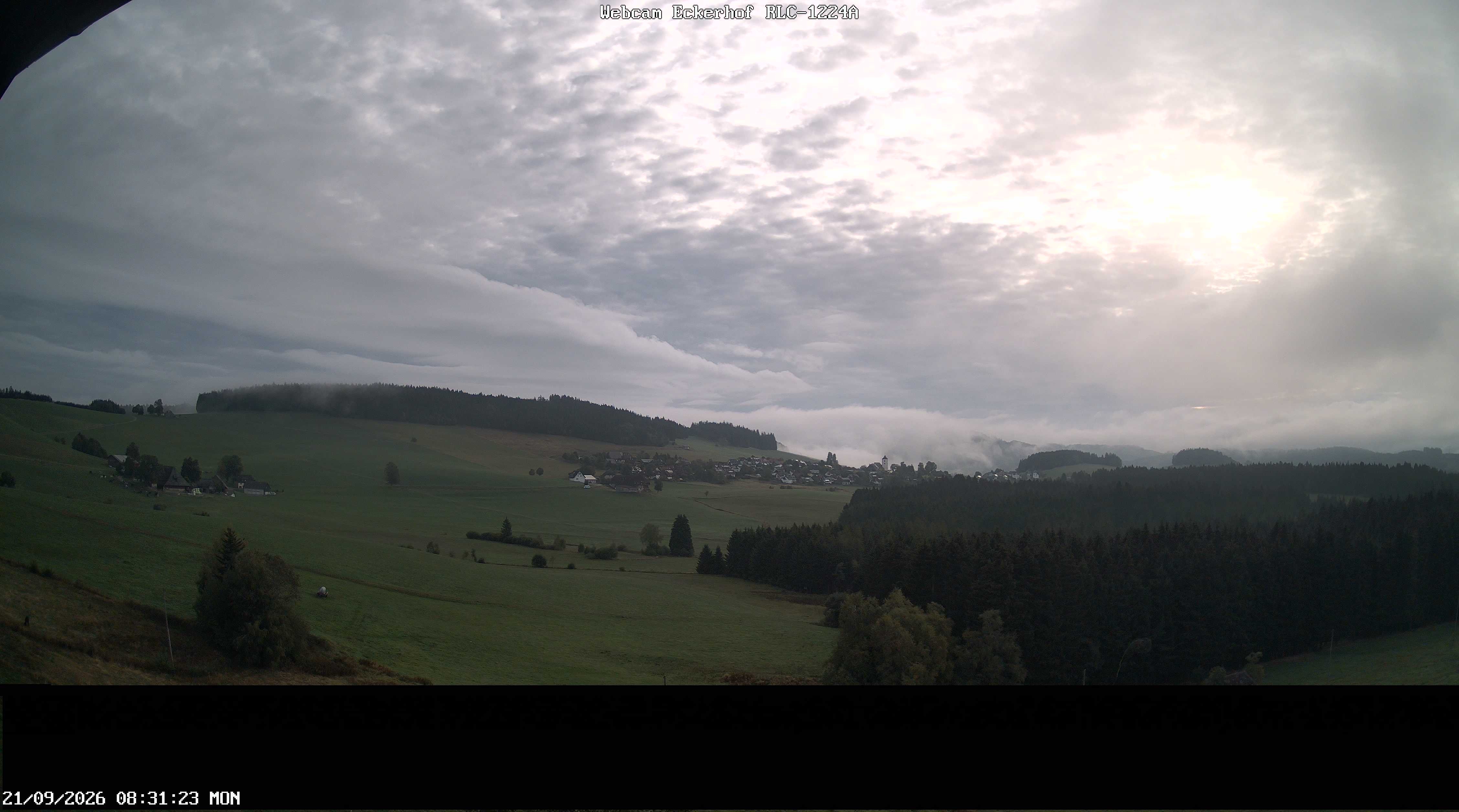 Archived image Webcam Breitnau (Black Forest)