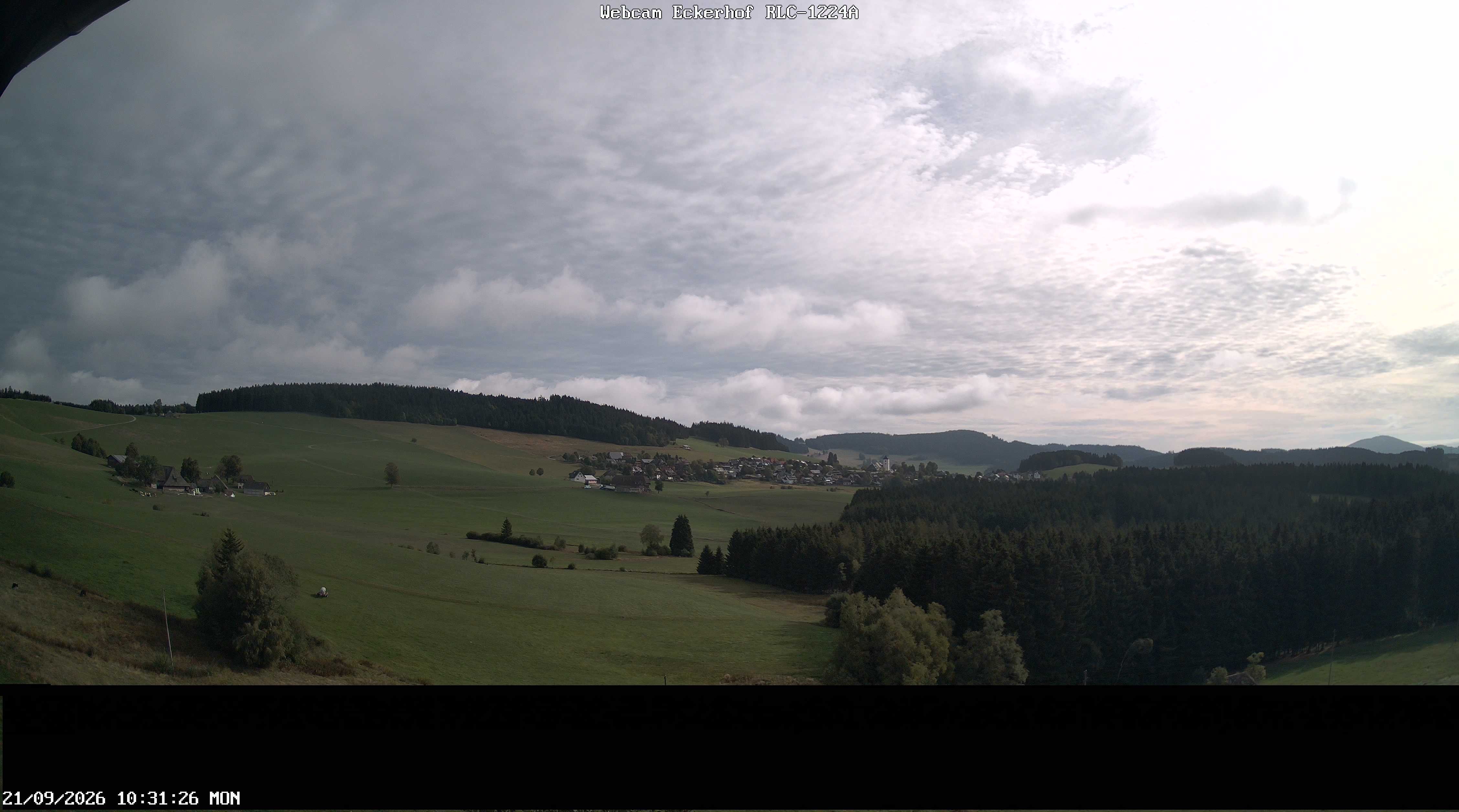 Archived image Webcam Breitnau (Black Forest)