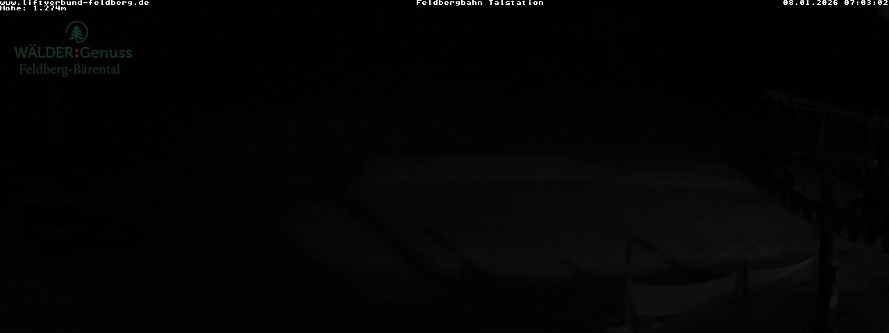 Archived image Webcam Feldberg Seebuck valley station