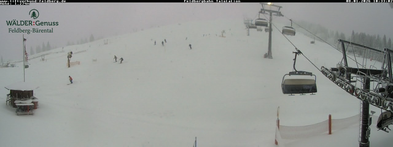 Archived image Webcam Feldberg Seebuck valley station