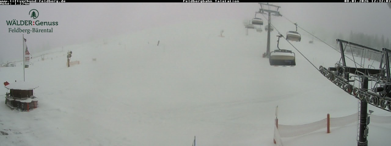 Archived image Webcam Feldberg Seebuck valley station