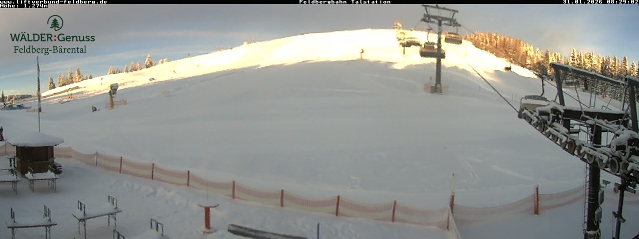 Archived image Webcam Feldberg Seebuck valley station