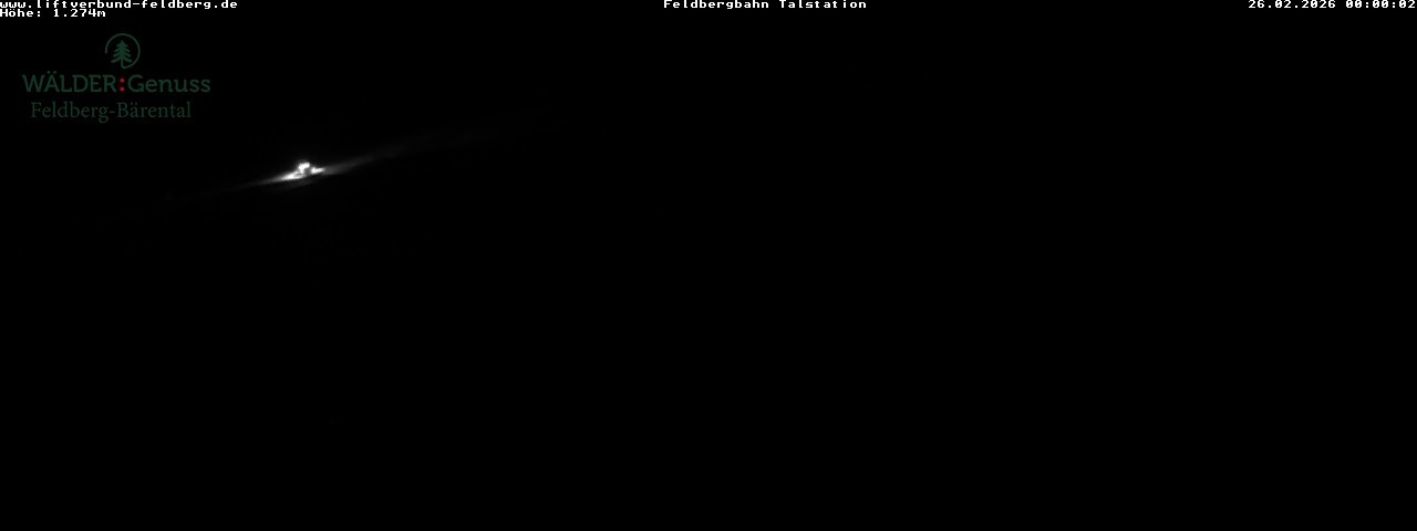 Archived image Webcam Feldberg Seebuck valley station