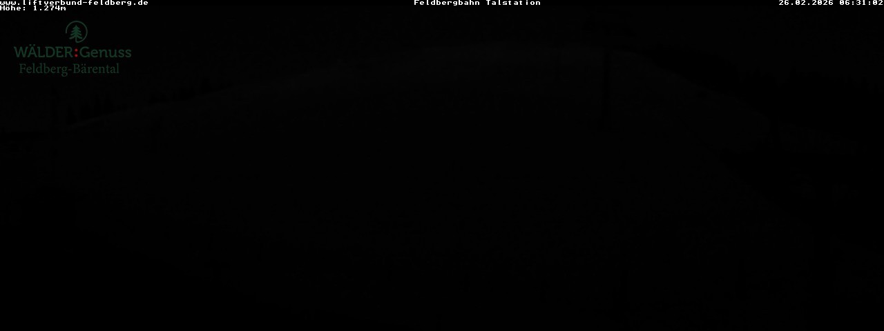 Archived image Webcam Feldberg Seebuck valley station