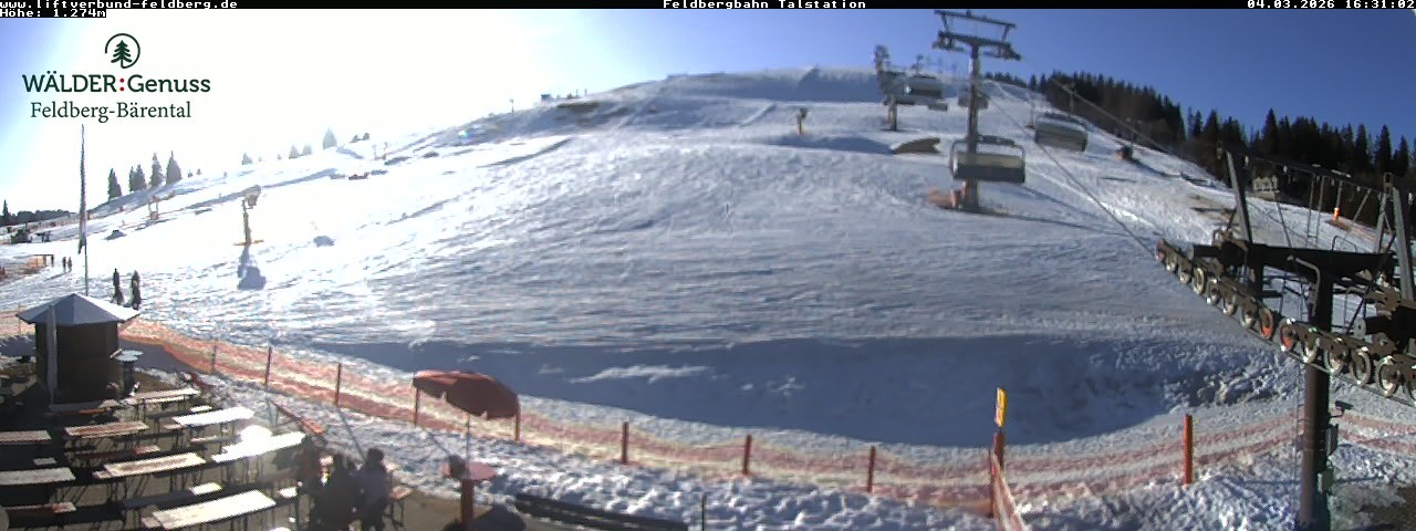 Archived image Webcam Feldberg Seebuck valley station
