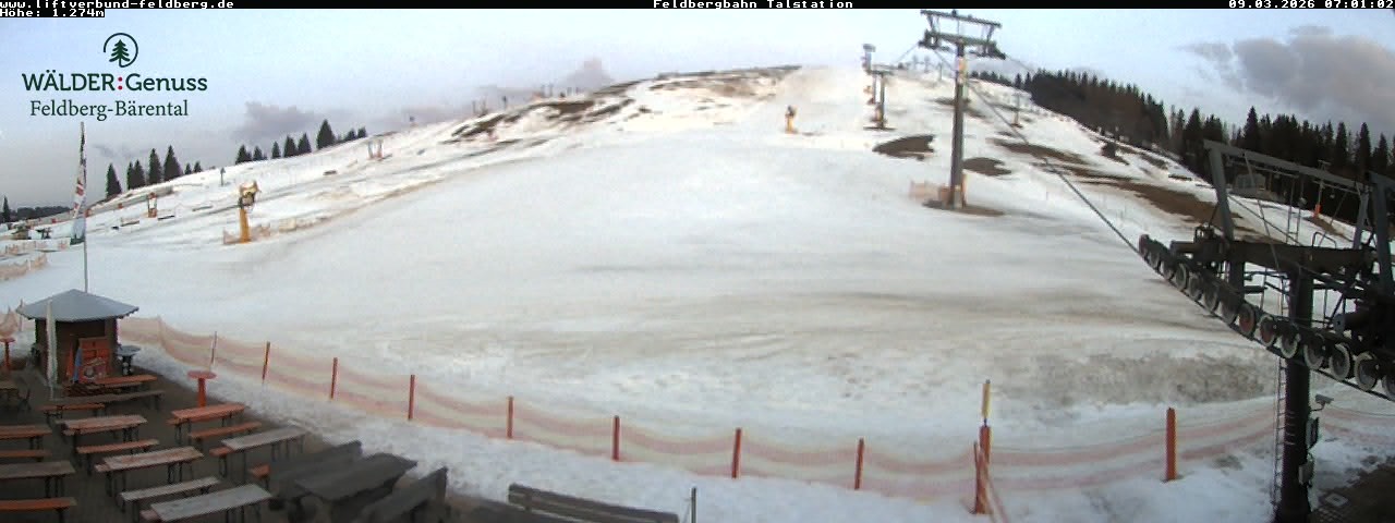 Archiv Foto Webcam Feldberg Seebuck Talstation