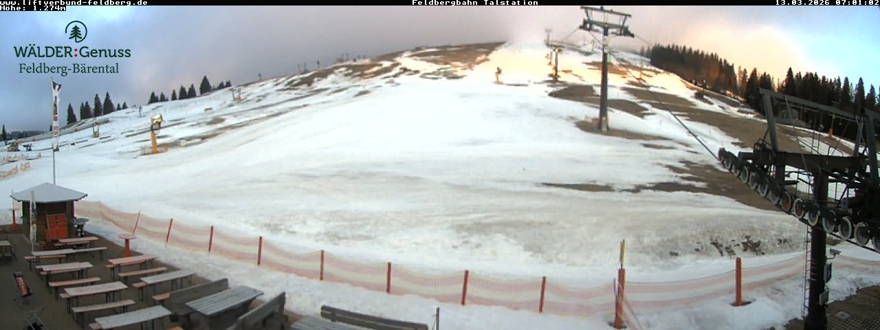 Archiv Foto Webcam Feldberg Seebuck Talstation