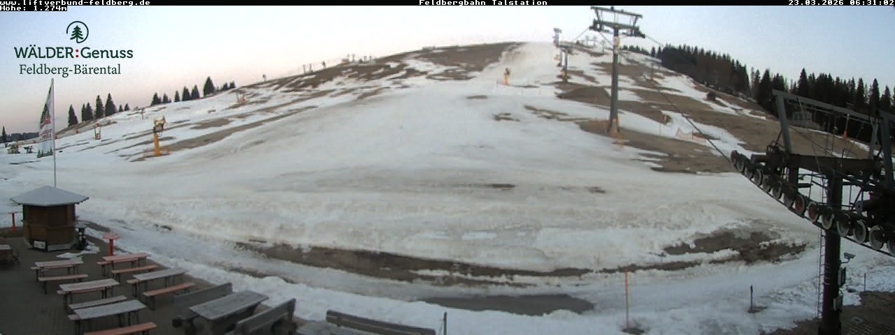 Archiv Foto Webcam Feldberg Seebuck Talstation