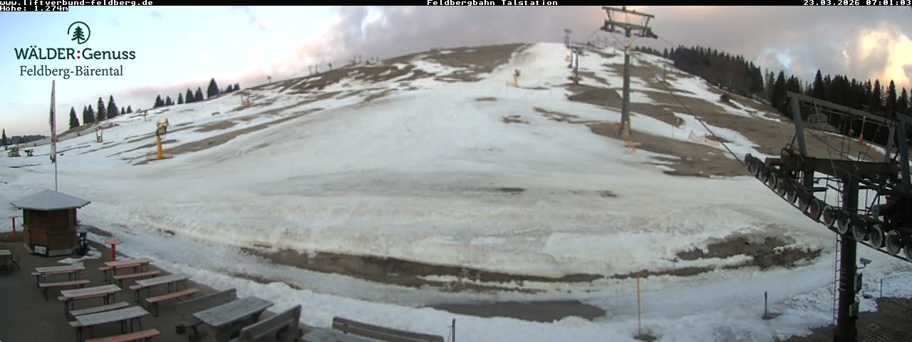 Archiv Foto Webcam Feldberg Seebuck Talstation