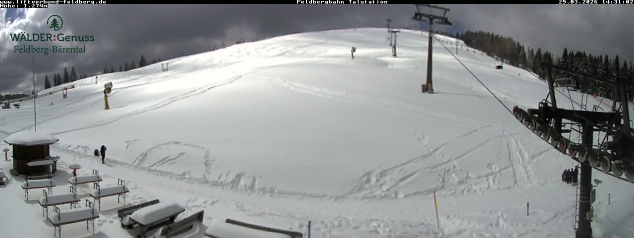 Archived image Webcam Feldberg Seebuck valley station