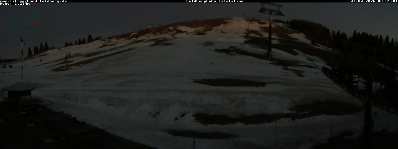 Archived image Webcam Feldberg Seebuck valley station