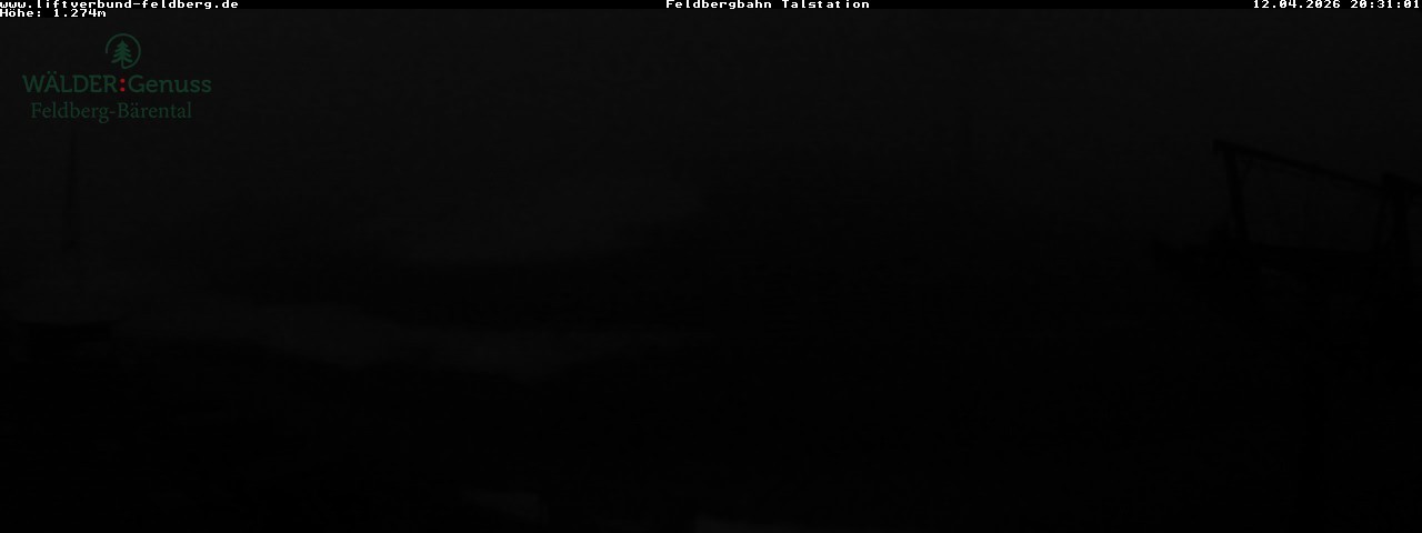 Archived image Webcam Feldberg Seebuck valley station