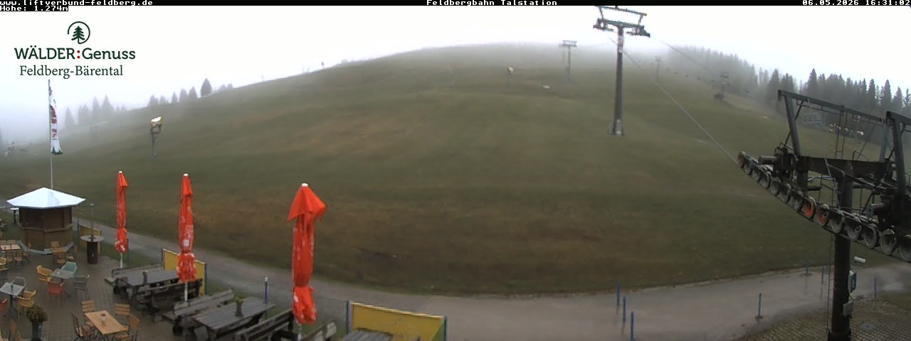 Archived image Webcam Feldberg Seebuck valley station